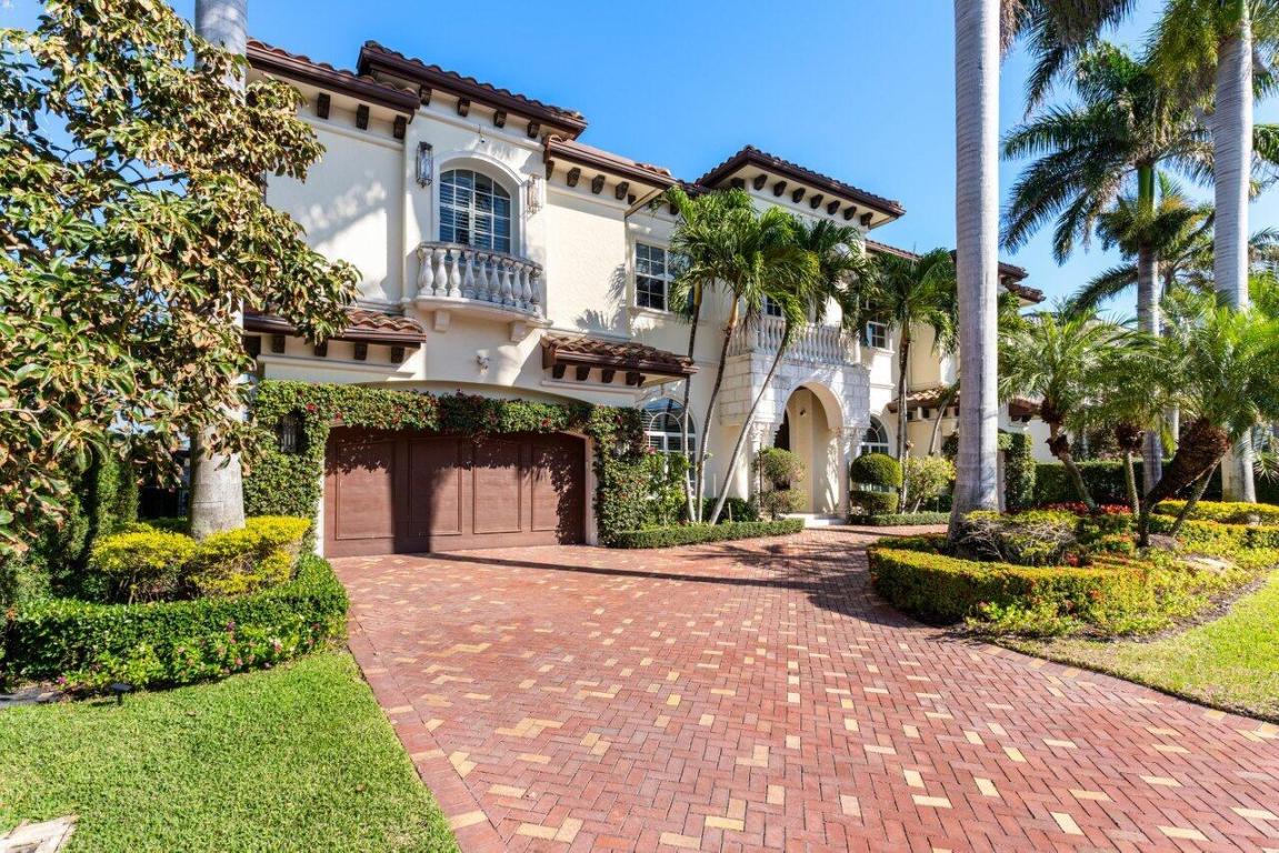 Luxurious Waterfront Estate in Tropic Isle - Minutes from Downtown Delray Beach

Located in the exclusive Tropic Isle community, just minutes from the vibrant downtown Delray Beach and its renowned beaches, this custom 5-bedroom (with optional 6th), 5.5-bath estate embodies the pinnacle of luxury waterfront living. Set on a deep-water canal just three lots off the Intracoastal, the home welcomes you with soaring double-height ceilings and sweeping water views, creating an immediate sense of tranquility and grandeur.

The gourmet chef's kitchen is a true showstopper, featuring an oversized island, top-tier Thermador and Sub-Zero appliances, a walk-in pantry, and a wet bar—ideal for both intimate gatherings and grand entertaining. This space flows seamlessly into the outdoor paradise, offering 90 feet of water frontage, a dock with jet ski lift, a heated pool and spa, and a commercial-grade summer kitchenall perfect for enjoying al fresco living and the best of Florida's coastal lifestyle.

Upstairs, the luxurious primary suite boasts panoramic water views, a spacious sitting area, custom closets, and a spa-like bath with dual vanities, a steam shower, and a built-in speaker system. The suite also features a private covered balcony, providing an ideal retreat for relaxation and reflection. Additional bedrooms are flexible, with plenty of room for family, guests, or a private office.

Designed for both luxurious entertaining and everyday comfort, this home offers a state-of-the-art movie theater, a whole-house speaker system, and a full-home water filtration system. Practical details abound, including a 3-car A/C garage, generator, elevator, central vacuum, and an advanced exterior camera system, ensuring comfort, convenience, and security at every turn.

This rare estate is not only a private sanctuary but also just moments from Delray Beach's world-class shopping, dining, and beachesoffering the perfect balance of waterfront serenity and vibrant city living. Seize the opportunity to own this extraordinary home and experience luxury waterfront living at its finest.