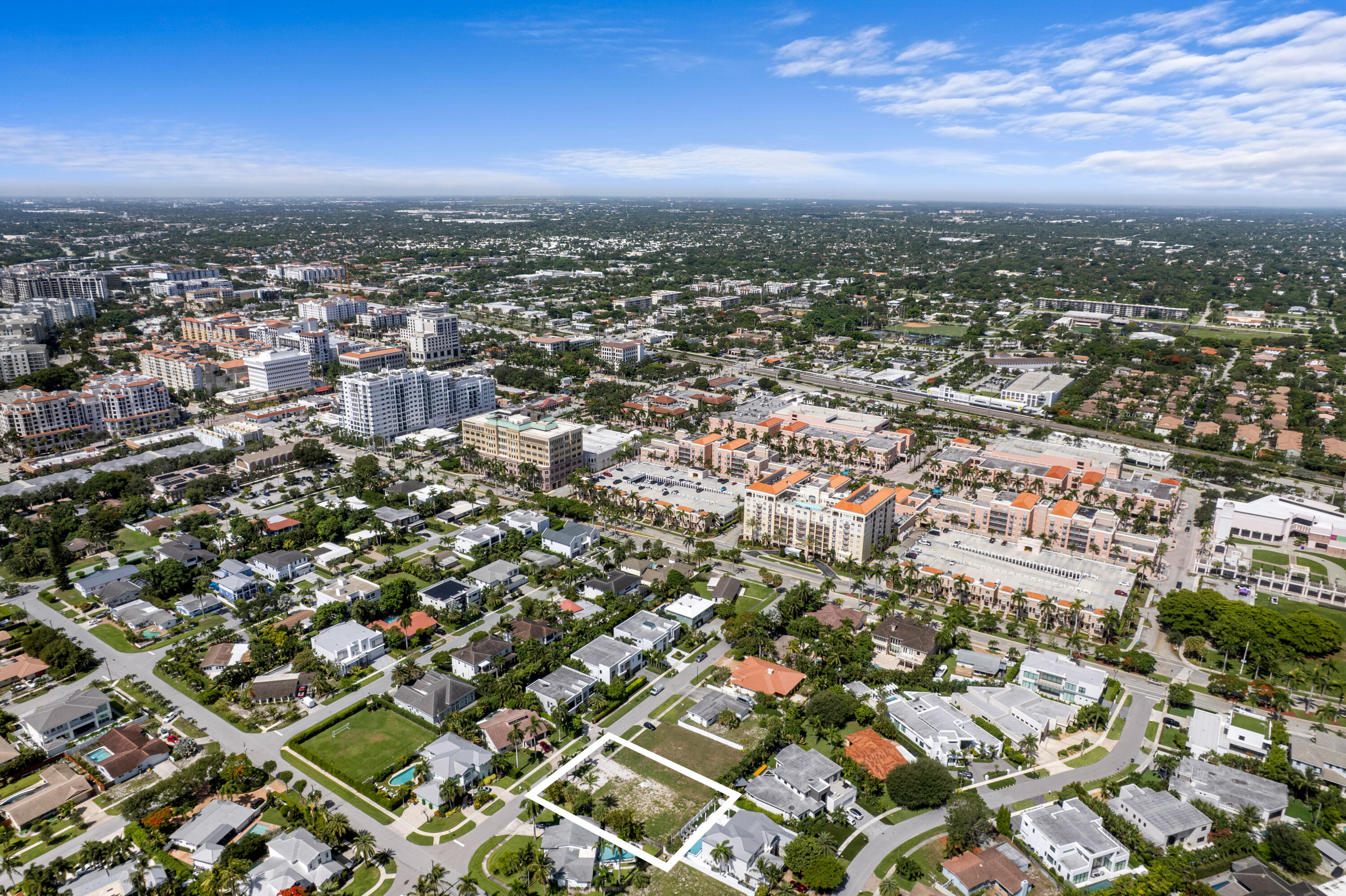 Build your dream estate in one of East Boca Raton's most coveted neighborhoods. This exceptional 80' x 120' cleared lot in prestigious Boca Villas offers a rare opportunity to create a custom luxury residence in the heart of the city's sought-after Golden Triangle. Perfectly positioned on a quiet street, this prime lot is just a short stroll to Mizner Park, where world-class dining, upscale shopping, entertainment, and cultural attractions await. Enjoy the ultimate South Florida lifestyle with the pristine Atlantic beaches, The Boca Raton, and downtown Boca Raton all within walking distance.