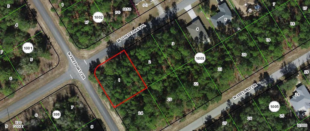 Nice corner lot in sought after Citrus Springs Florida, of Citrus County, Natures Coast. Citrus Springs offers tennis courts, bike trails, community center, and library. The Citrus Springs Golf & Country Club offers public play.  Community located approximately 35 miles east of the Gulf/Crystal River beaches, and 35 miles southwest of Ocala's World Equestrian Center. Buy and build or hold for investment.