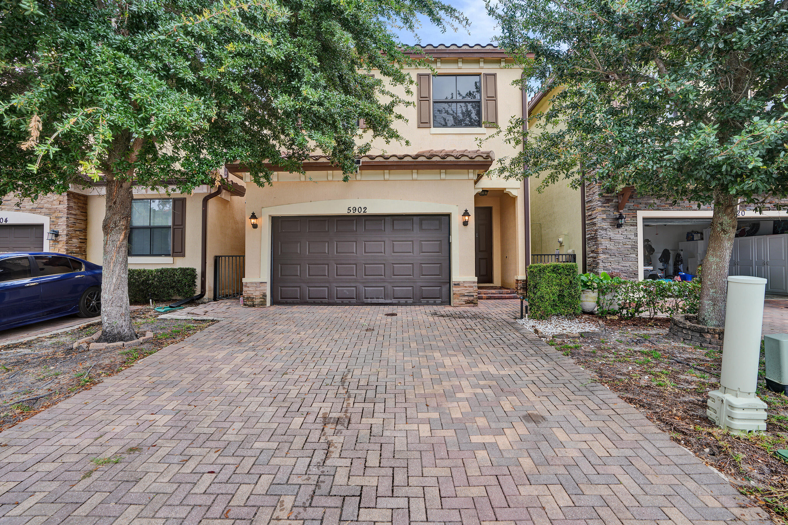 **Private Garden Views & A Standout Kitchen In Sought-After Central Parc** This 3BR/2.5BA home features an open-concept layout with high ceilings & upgraded tile flooring, creating an inviting, flexible space for everyday living & entertaining. The kitchen offers a modern feel with upgraded appliances, granite countertops, and enhanced cabinetry—already updated where it matters most! Upstairs, the spacious primary suite includes tray ceilings, walk-in closet, and oversized shower. Built w/ impact windows & doors, this home also has a 2023 A/C, recessed lighting, updated light fixtures & Ring security system. Tucked away in a quiet corner of the neighborhood, enjoy added privacy with no rear neighbors & a serene, garden view. LOW HOA w/ pool. Centrally located to shopping/dining & highways
