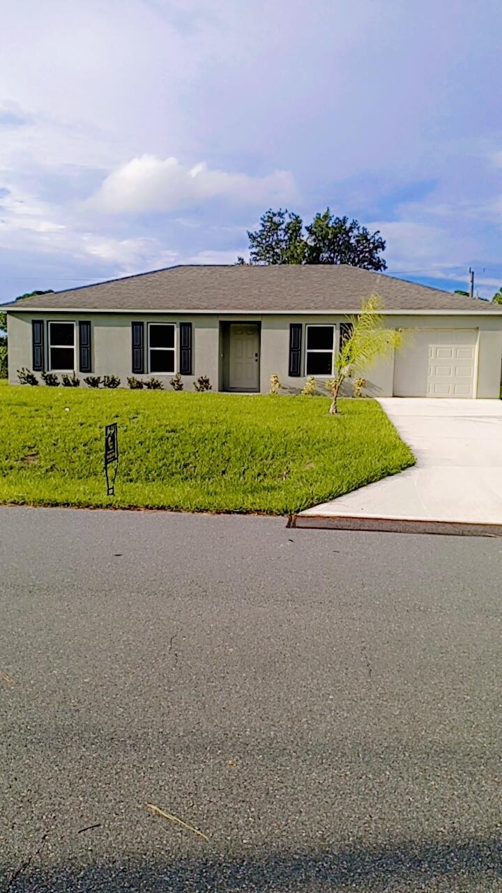 concrete Block house was built in 2024 but was upgraded by the owner .it is  strong and beautiful . it is located in a very Quiet  Neighborhood.  House is currently rented but  the lease will expired  in April 1st .2026.  The RENT is $1900. can be more.