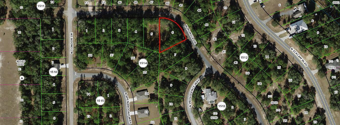 Build a brand new home on this oversized .35 acre homesite in growing Citrus Springs.  The adjacent lot measuring .3 is also listed for sale for a total of .65.

The seller is an investor and does not have any reports or survey to share.  Please verify the accuracy of the utility information.