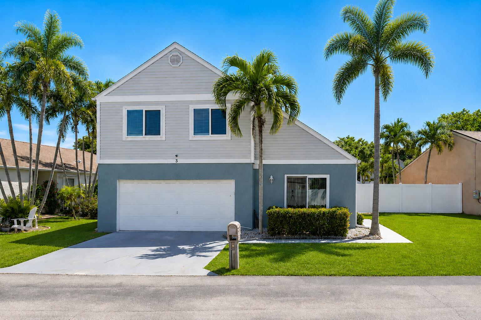 Beautiful 3-bed, 2.5-bath, 2-car garage, fully updated home in the prestigious private community of Boynton Lakes North! This stunning home exhibits an open concept floor plan with high ceilings, IMPACT windows, quartz countertops, stainless appliances, designer cabinets, and high-end finishes throughout. The Master bedroom & bathroom suite is located on the first floor. The 2nd floor has both a standard, and oversized bedroom with double closets. The home also sits in a great location within steps of the Boynton Lakes scenic trail & park where you can enjoy a secluded area to walk/jog. There is a large private community pool, and the very low HOA fee of 130/mo. covers landscaping, pool maintenance, and clubhouse.