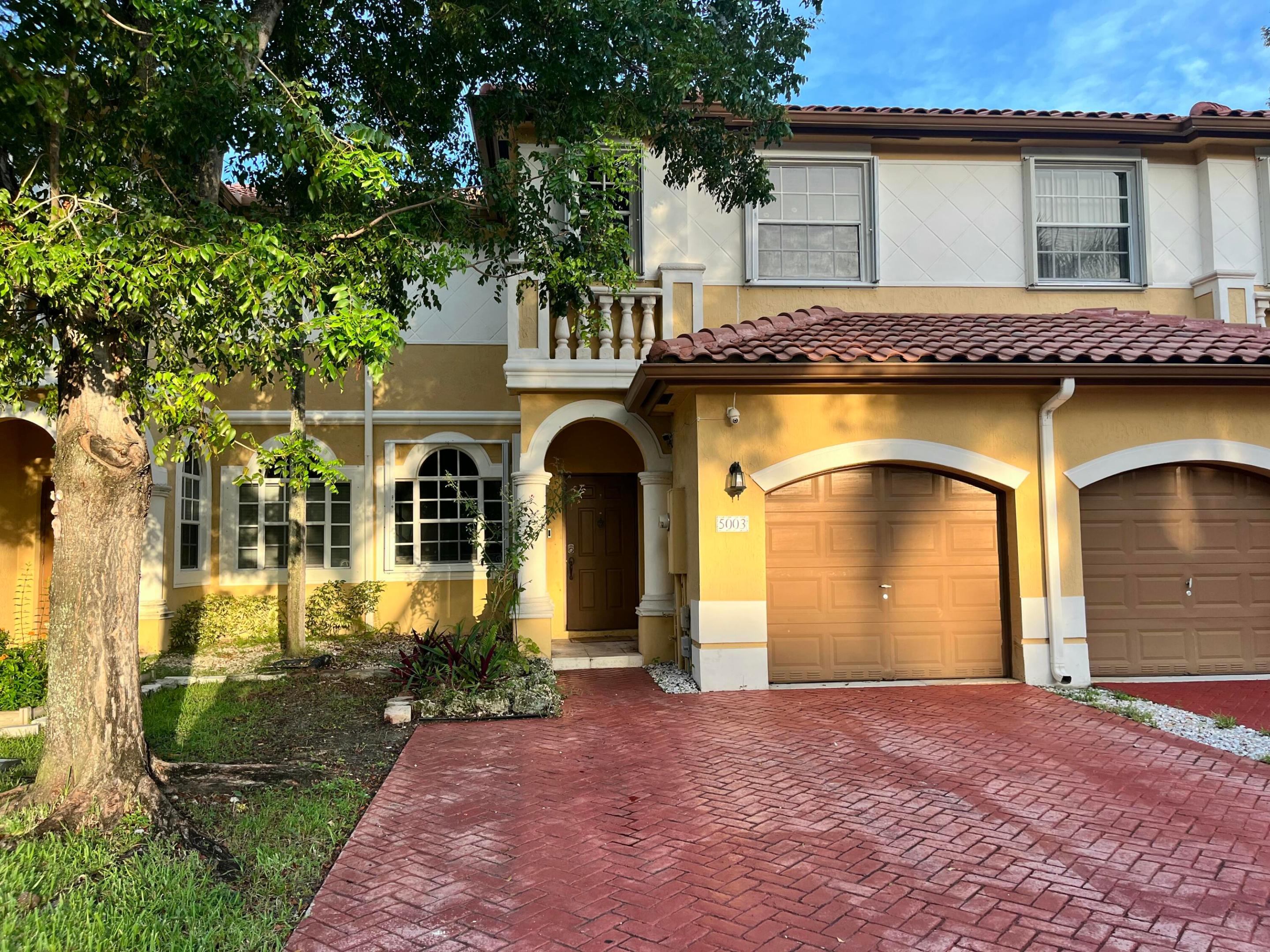 Welcome to this beautiful townhouse located in the sought-after Santorini community of  Vizcaya in Miramar. Offered at $514 000, this residence combines confort, style, and convenience in a resort-style community setting. This thoughtfully designed home features three bedrooms and two full bathrooms, including a spacious primary room conveniently located on the second floor with a private  bathroom and walking closet. The home also offers a one-car garage and a private patio, perfect for enjoying outdoor living and entertaining. Residents enjoy easy access to community amenities, including a swimming pool, fitness center, and clubhouse. Ideally located just minutes from shopping, restaurants, major highways, and everyday conveniences, this home offers an exceptional lifestyle.  Whether you're looking for a beautiful place call home or a valuable investment opportunity, this townhouse offers the perfect combination of modern comfort, desirable amenities, and an excellent location.