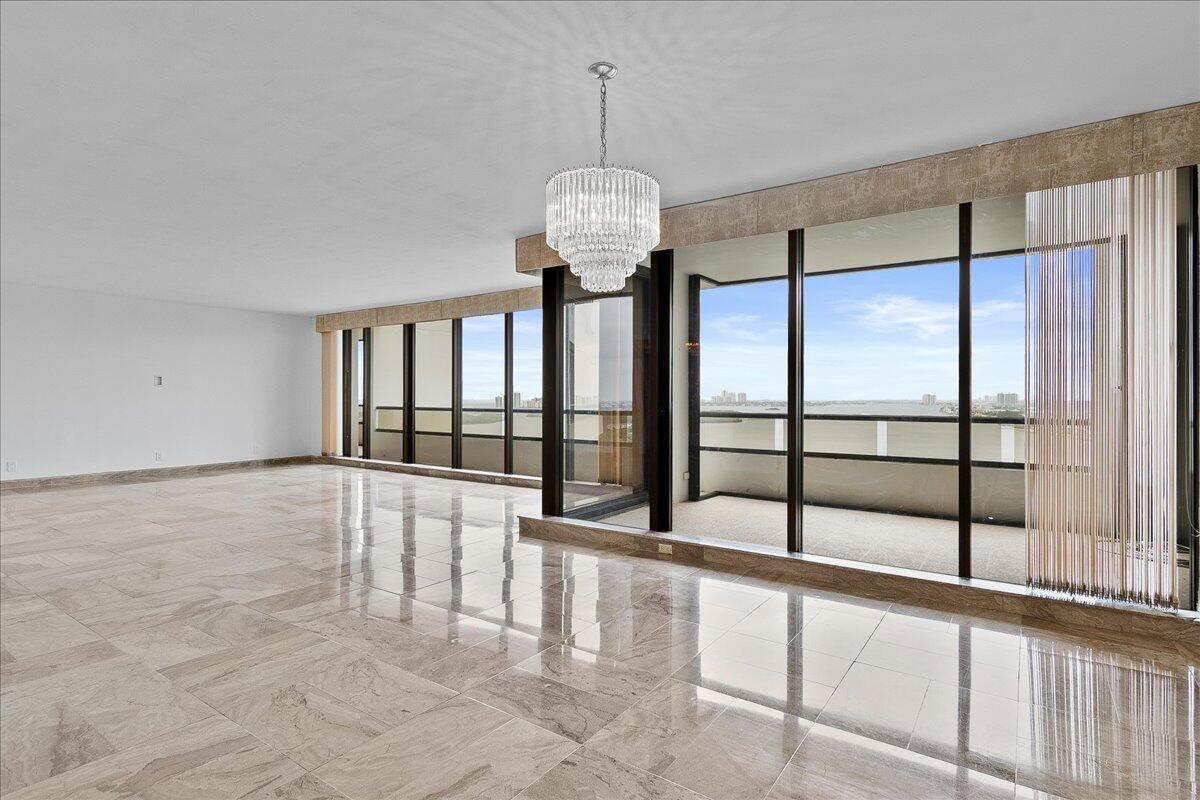 INTRODUCING 1955 - LAKE POINT TOWER.... RARELY OFFERED 55 STACK RESIDENCE OFFERING SWEEPING OCEAN AND INTRACOASTAL VIEWS ... TWO BEDROOMS , 2.5 BATHS ...JUST UNDER 2800 SQ FT  SPLIT BEDROOMS....EACH OFFERING PRIVATE ENSUITE AND CLOSETS GALORE...FULL LAUNDRY ROOM WITH STORAGE AREAS...BRAND NEW INFINITY  POOL , HOT TUB AND GRILLING PATIO....STATE OF THE ART FITNESS ROOM WITH SAUNAS AND MASSAGE THERAPY ROOMS JUST COMPLETED.  LAKE POINT TOWER LOBBY  IS  PRESENTLY UNDER RENOVATION AND IS SCHEDULED FOR COMPLETION BY YEAR END..... VACANT AND EASY TO SHOW..LISTING AGENT RESIDES IN LAKE POINT TOWER.