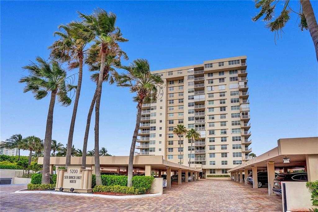 STUNNING OCEAN AND CITY VIEW FROM THIS DIRECT OCEAN FRONT CONDO! RARELY available in one of the most sought after stacks in the building. The unit is on the North East Corner providing stunning Sunrises and Sunsets. AN AMAZING OPPORTUNITY TO MAKE IT YOUR OWN! Sea Ranch Lakes North Building is Professionally managed and offers: Doorman 24hrs, oceanfront living, beautiful tropical landscaped surroundings, pool, BBQ area, fitness center, sauna, card room, clubhouse with full kitchen, and holds great reserves. It Is walking distance to the Publix shopping centers and downtown Lauderdale-by-the-Sea.