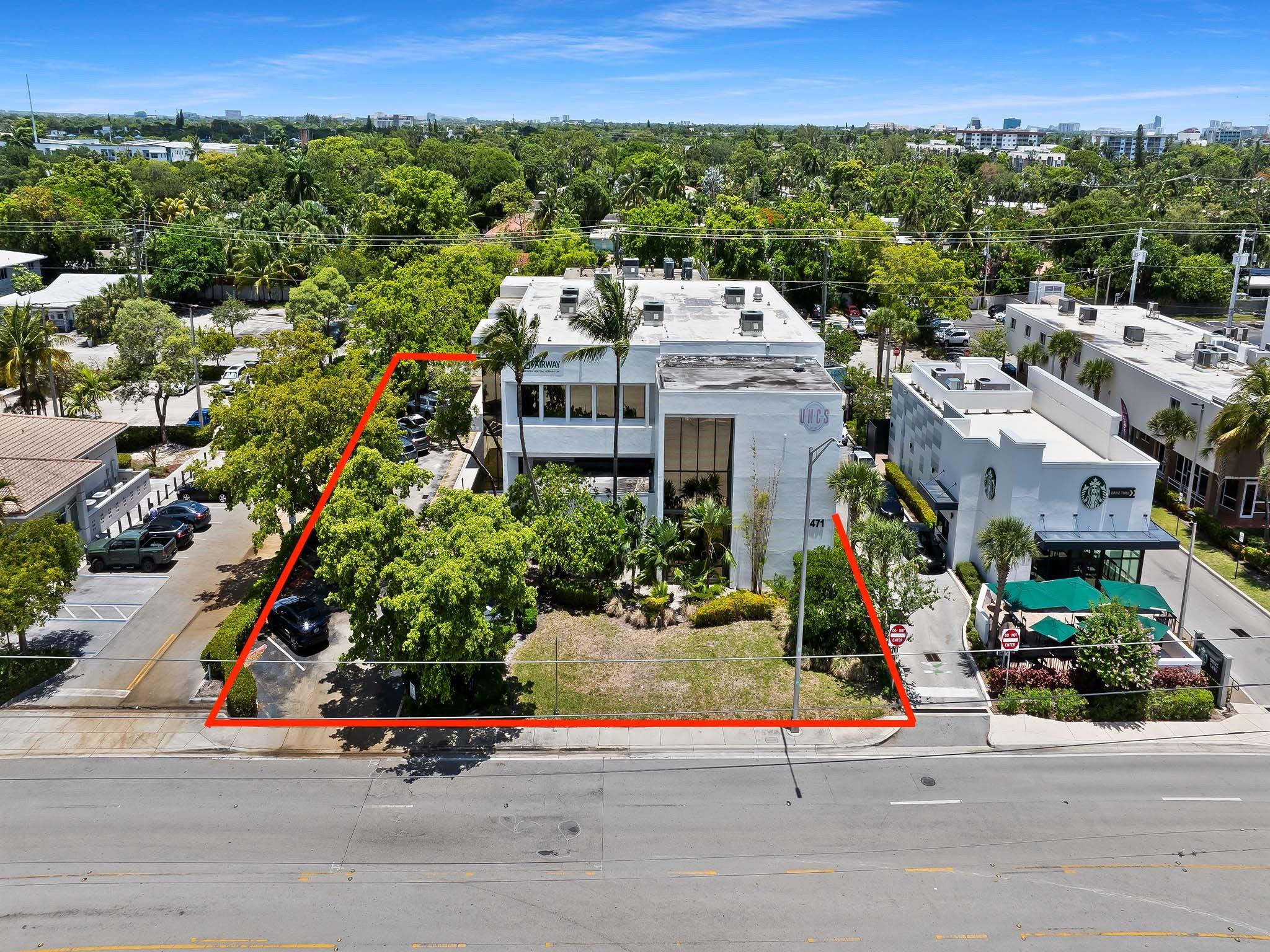 1471 NE 26th Street is a premier creative office and retail property located in the heart of Fort Lauderdale. The property features 19,194 SF of improvements situated on a 25,944 SF lot, offering a unique opportunity for owner-users and investors alike. Zoned TOC-East, the asset supports a variety of office, retail, showroom, studio, wellness, and professional service uses. The flexible layout accommodates single or multi-tenant occupancy, while four combined parcels provide ample on-site parking and accessibility. Ideally located near Federal Highway, Oakland Park Boulevard, and Downtown Fort Lauderdale, the property benefits from excellent visibility, strong demographics, and proximity to established residential and commercial districts.