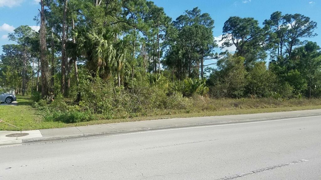 PRIME CORNER LOT FOR OFFICE BLDG. MEDICAL, WORSHIP CTR. & MIXED-USE COMMERCIAL. EXCELLENT EXPOSURE TO PORT
LUCIE BLVD, GATLIN/BECKER COMMERCIAL CORRIDOR. CLOSE TO WALMART, SAMS CLUB, PUBLIX, WINN DIXIE, BRABO SUPERMARKET, BURGER
KING, HOME DEPOT & 7 GAS STATIONS WITHIN 3 MILES RADIUS. HIGH TRAFFIC AREA. CLOSE TO I-95 & TNPK. ASSESMENTS PAID