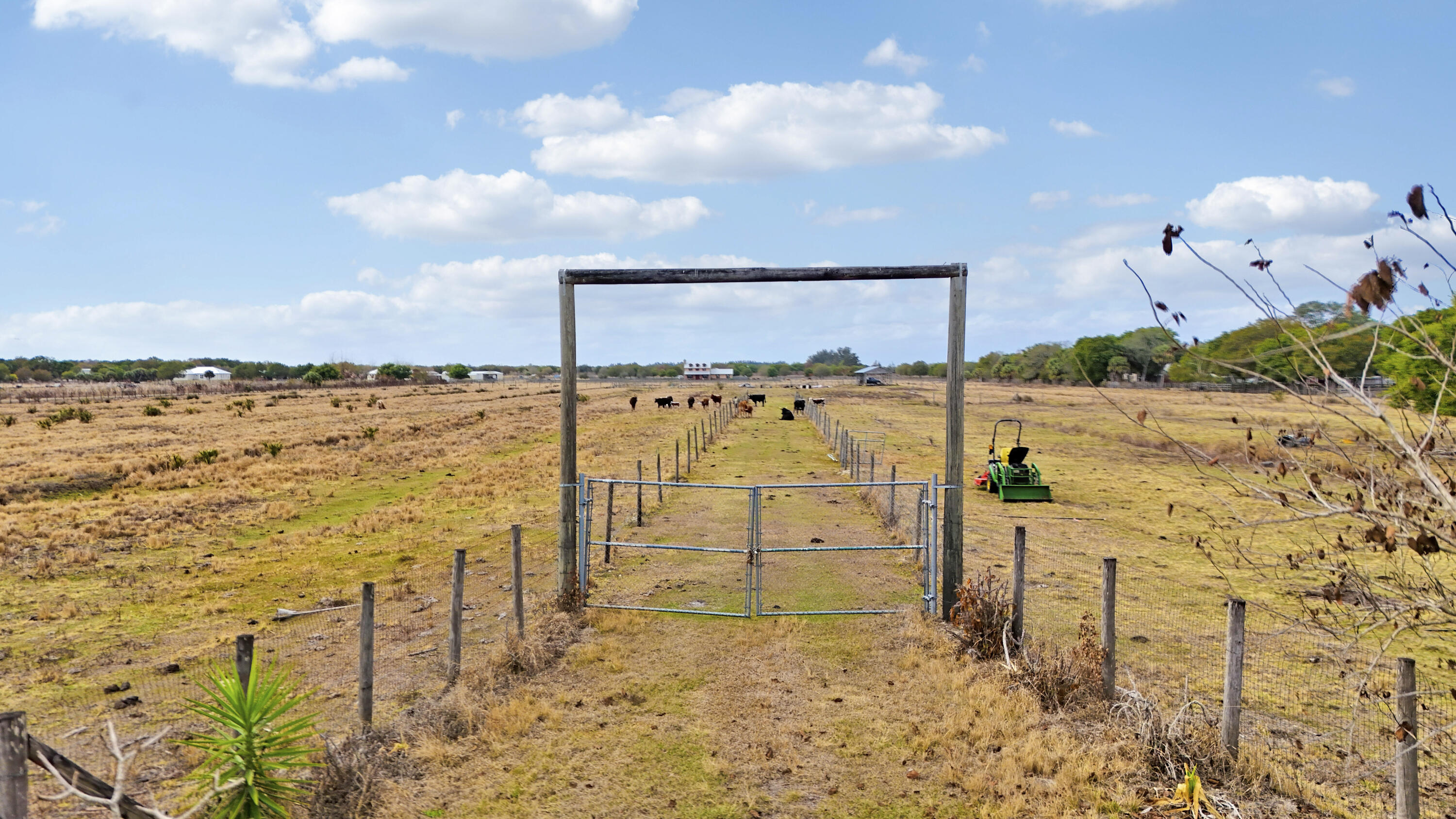 OVER 18+ ACRES OF LUSH PASTURE with Non-Climb Horse Fencing around perimeter. 20' x 60' Pole Barn with 10' clear height.  Raised house pad and pond.  FPL power readily available on Brocksmith Road.  This property is in a desirable area of Equestrian Ranchettes and Country Homesites.  Saint Lucie County AG-5 Agricultural Zoning and currently has AG-Exempt taxes for cattle grazing. Call today!