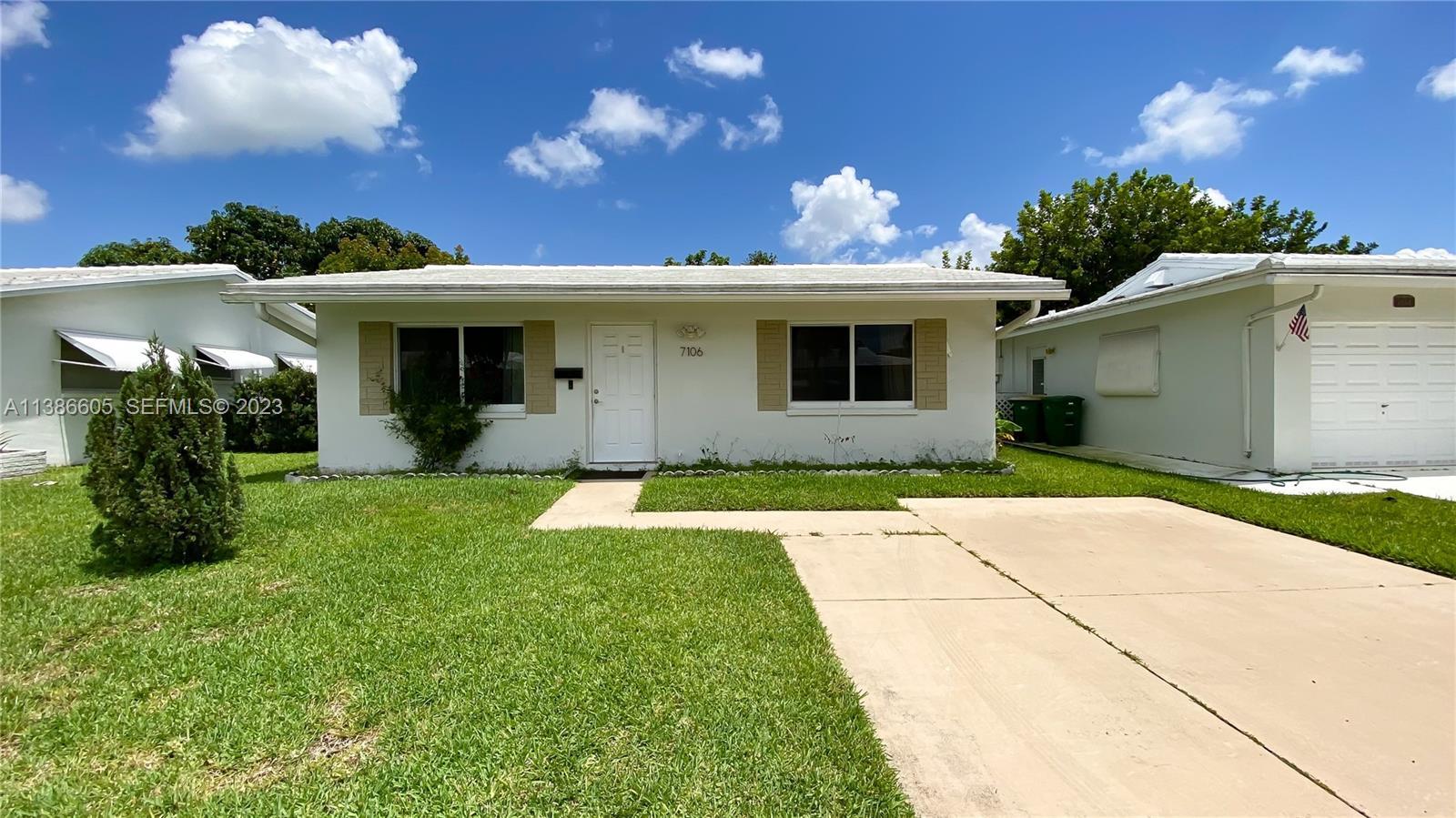 Welcome to this charming single-story residence in the 55+ Mainlands of Tamarac Lakes community in Tamarac, Florida. This two-bedroom, one-bathroom home offers 864 square feet of comfortable living space, providing an efficient layout for modern living. The straightforward design of this property makes it an excellent option for those seeking a manageable home in an established community. Situated in Tamarac, this residence presents an accessible entry point into homeownership with practical proportions and solid construction.