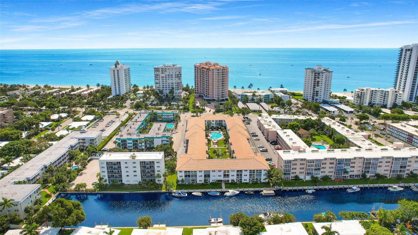 BEACH & BOATERS DREAM!!.. PRIVATE DEEDED BEACH ACCESS ACROSS THE STREET AND NEW BOAT DOCK TO LIVE THE LIFESYTLE OF LAUDERDALE BY THE SEA. THIS HIGHLY DEMANDED 1 BEDROOM 2 BATH UNIT FEATURES THE PERFECT LOCATION IN A WELL MANAGED COMPLEX. THE UNIT IS COMPLETELY REMODELED WITH HIGH IMPACT GLASS THROUGHOUT AND OFFERS A PATIO / SUNROOM TO ADD A MURPHY BED WITH PLUSH BOTANICAL GARDEN & POOL VIEWS. EXTRA STORAGE SPACE. BUILDING HAD A $1.5 MILLION RESTORATION WITH 40 YR INSPECTION COMPLETED WITH ALL ASSESSMENTS PAID BY THE SELLER. NEAR ALL STORES, SHOPS, PIER, ETC. WONT LAST SO CALL TODAY TO VIEW IT OR USE MY 3D VIRTUAL TOUR ATTACHED.