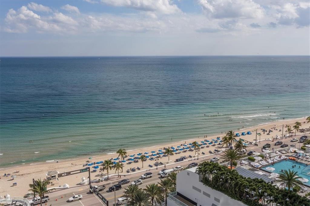 The Q Club Resort & Residences, located on Fort Lauderdale Beach Resort, are fully furnished and appointed condo-hotel units boasting ocean views from every suite. Residence #1809 is a junior suite with separate living and sleeping spaces with a king bed, a pull-out couch, and a galley kitchen. This comfortable suite offers floor-to-ceiling impact windows, an ocean-facing balcony, owner’s closet, washer/dryer, and much more. Owners enjoy world-class, resort-style service with hotel amenities including restaurants, bars, 24-hour fitness center, spa, tropical pool deck, room service, and business center. An optional rental program managed by Hilton is available. Come to Relax-Rejuvenate-Rejoice.