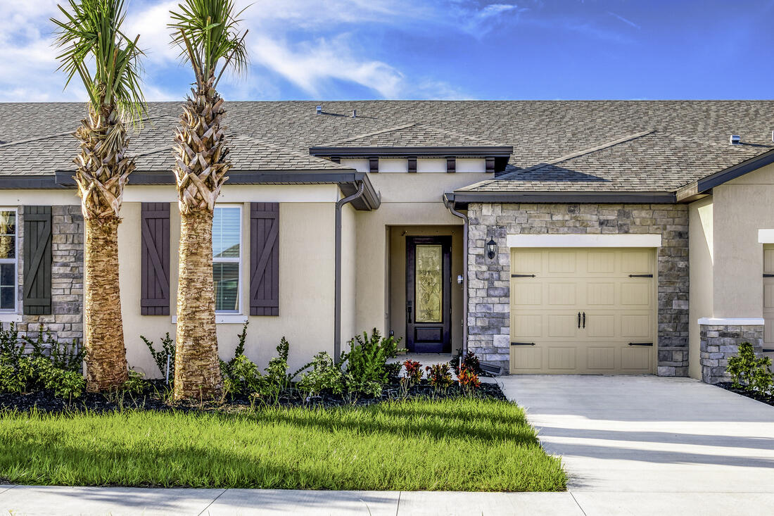Ask us about builder-paid closing costs, limited time incentives, and more! Discover the beautiful Mateo plan in the stunning Celebration Pointe community. This one-story home features 3 spacious bedrooms, 2 full baths, and a modern open-concept layout. Enjoy top-tier upgrades like stainless steel Whirlpool® appliances, granite countertops with a large island, 42" white cabinets with crown molding, and an attached garage. The master suite includes a walk-in closet, and the home also boasts a laundry room, covered front entry, back patio, and fully landscaped front yard. Celebration Pointe offers fantastic amenities including a pool, walking trails, and a future clubhouse - all in a prime location!