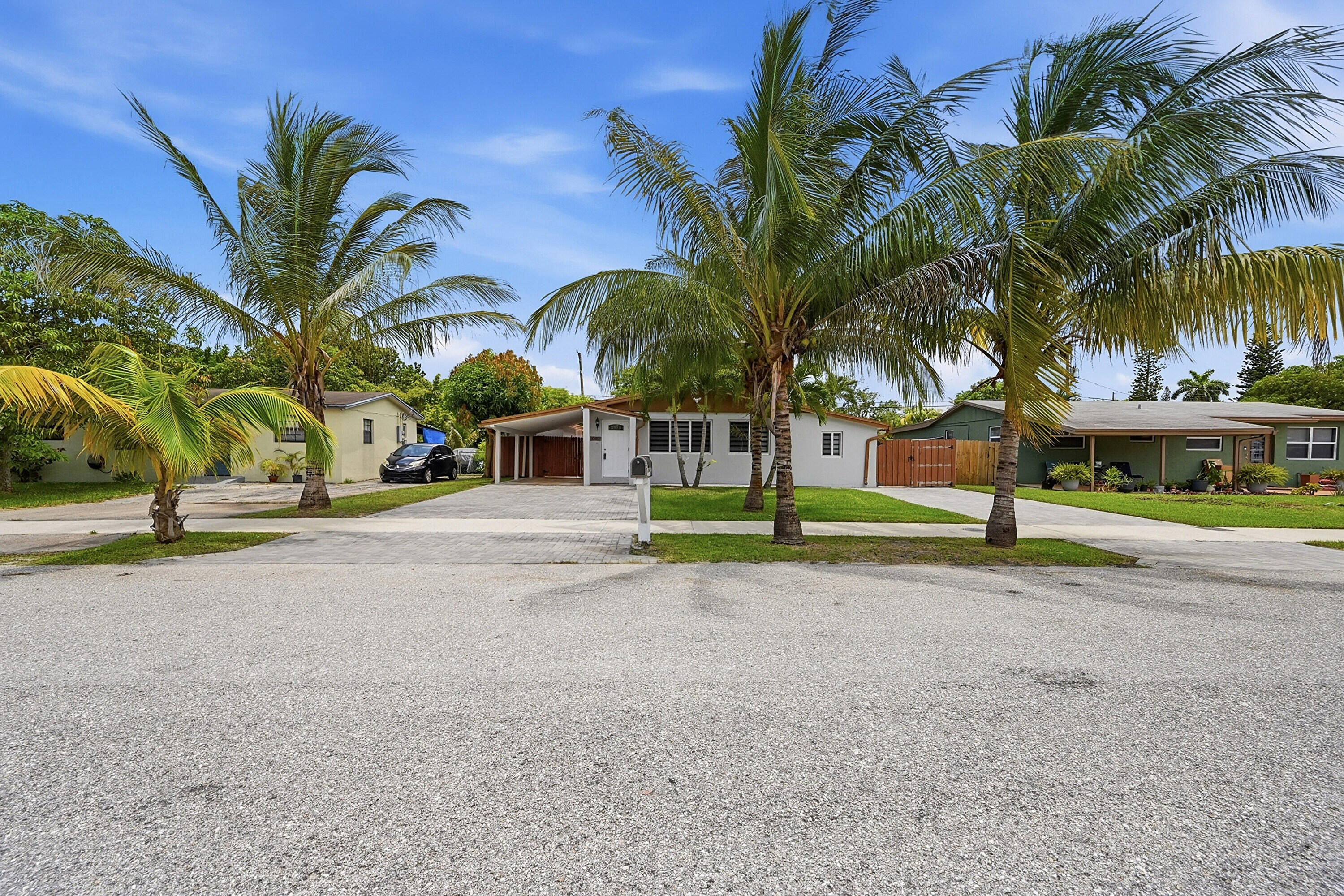 Fully remodeled 3-bedroom, 2-bath pool home! This beautiful property features brand-new flooring, a modern kitchen, updated bathrooms, a renovated laundry room, and fresh interior paint. The kitchen and laundry room are equipped with new wood cabinetry and quartz countertops. The bathrooms include new vanities, flooring, and toilets—everything is brand new! Additional features include a tiled driveway with parking for at least eight vehicles, brand-new impact windows throughout the home, and all-new electrical wiring. Enjoy a private pool, a spacious patio, and mature fruit trees. There is no HOA, Tenants are required to obtain renter's insurance. ROPERTY HAS EXTRA ROOM ON LEFT SIDE OF THE PATIO, WHICH IS NOT INCLUDED IN THE RENT (RENT WILL INCREASE IF IT IS INCLUDED)