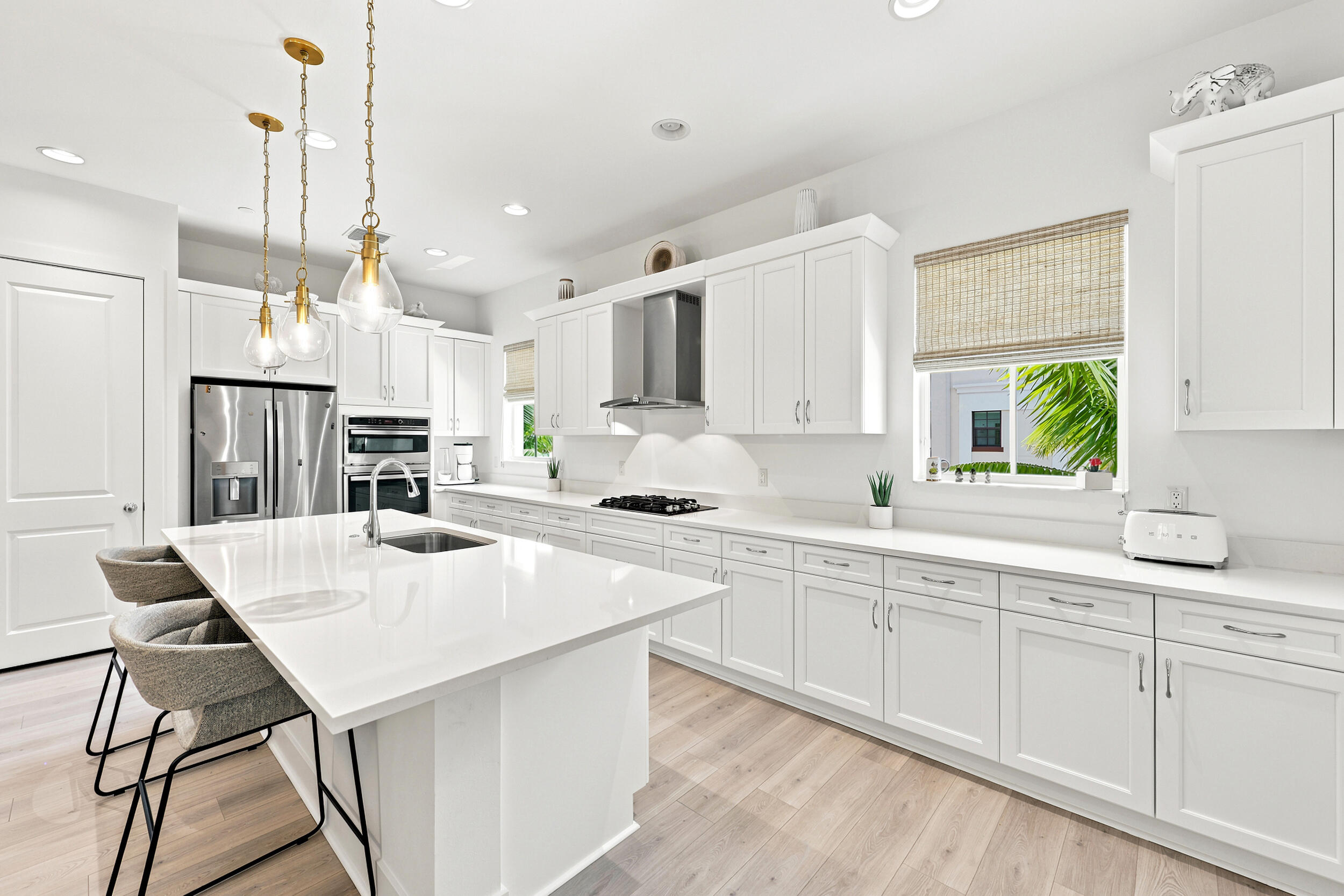 Welcome to this stunning 3BR/3.5BA 3-level townhome (built 2021) in Alton — Palm Beach Gardens' most walkable, amenity-rich community. The first floor offers a versatile flex space with full bath — perfect as a home office, gym, or easily converted to a 4th bedroom — plus direct garage access. The second level is the heart of the home: a massive living room, gorgeous kitchen with stainless steel appliances, half bath, and a covered balcony made for lounging. The third level hosts all three bedrooms and two full baths for total privacy.   Enjoy The Club at Alton: resort-style pool & spa, fitness center, tennis, pickleball & more. Walk to Alton Town Center; minutes to beaches, top schools, golf & I-95. This home has everything you need- Schedule a private tour.