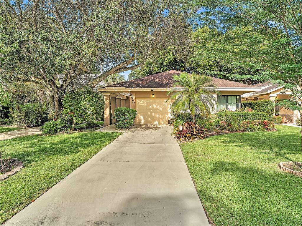 HUGE 3 BEDROOM 2 BATH 1 CAR GARAGE HOME.  CATHEDRAL CEILINGS, UPDATED KITCHEN  WITH STAINLESS STEEL APPLIANCES, AND COMPLETELY UPDATED MASTER BATH, WALK IN CLOSET IN MASTER BEDROOM,3RD BEDROOM CAN BE A DEN OR BEDROOM, IMPACT WINDOWS THROUGH HOUSE EXCEPT IN HUGE FLORIDA ROOM WHICH HAS ACCORDIAN SHUTTERS.  A/C BRAND NEW INSTALLED MAY 2022 STILL UNDER WARRANTY.   SERENE 55+ COMMUNITY WITH BEAUTIFUL COMMUNITY POOL AND LOW MAINTENCE,  CLOSE TO MAJOR HIGHWAYS RESTAURANTS AND SHOPPING  NO RENTALS ALLOWED  $166.00  PAID QUARTERLY TO COCONUT CREEK TOWNSHIP