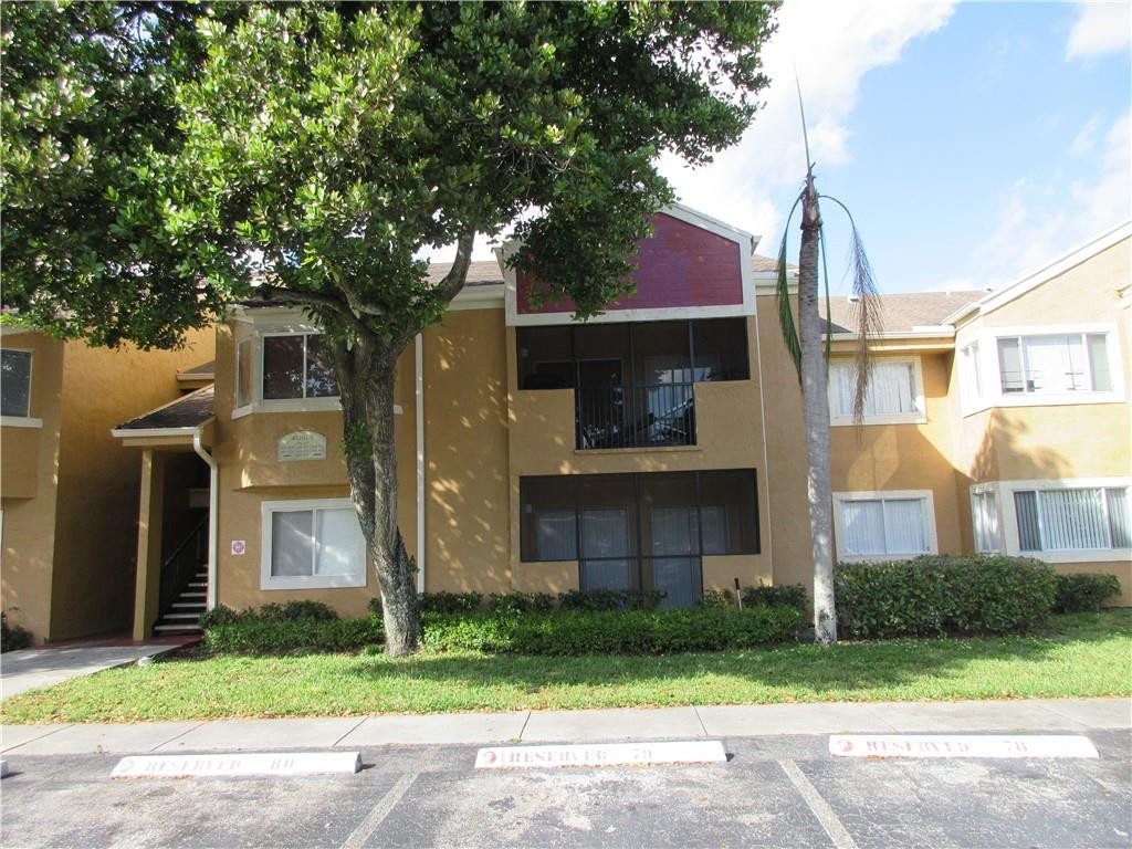 First floor condo in the Heron Pond Community. Condo offers 2 bedrooms, 1 bathroom, side by side washer and dryer, screened in patio with extra storage closet, tile floor throughout, Master bedroom with walk in closet. DON’T MISS THIS GREAT OPPORTUNTY!! Community with pool, play area and gym.
