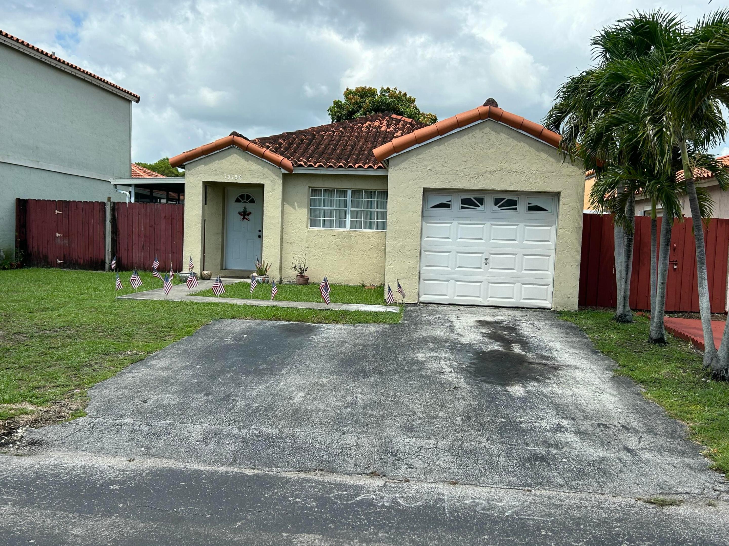 Don't miss this great opportunity to purchase this three-bedroom, two-bathroom single-family residence nestled in Deerwood Estates, Miami. This single-story home offers so much potential for the new owners to give it their personal touch. The property provides an efficient layout for everyday living. The one-car garage is converted into a 4th bedroom but it can easily be converted back if needed. Whether you're seeking a practical residence or a solid investment opportunity, this property is  centrally located close to shopping, dining, entertainment, schools and major highways.