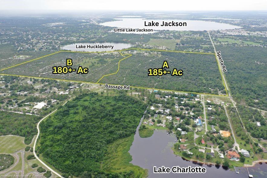 180+- Lake Huckleberry Premium Gated Lakefront Development Site @ Only $9,974 per Unit(379+-Units) Planned Unit Development Order in Place w/ Water & Sewer for this beautiful 180+-Acres with multiple interior lakes to be formed further accenting the already premium Profit Potential from existing lake frontage. PUD consists of mostly single family lots (337 lots);42+- Estate Lots. All is located only a few miles from the Heart of Sebring's Prime Retail Shopping areas & the Quaint Downtown Shops & restaurants recently filmed on HGTV small town make-over. Come secure this rare opportunity in this rapidly growing/developing Pristine Lake Wales Ridge in center of the state only 2+-hours from major cities & Tampa/Orlando/Miami/coastal communities. Please submit all offers with pre-approval/proof of funds and attachments (If any). All information is deemed reliable but is not guaranteed and should be independently verified. Subject Parcel B shall retain entrance road easement from Sparta Rd through Parcel A along with Sewer/ utility access.