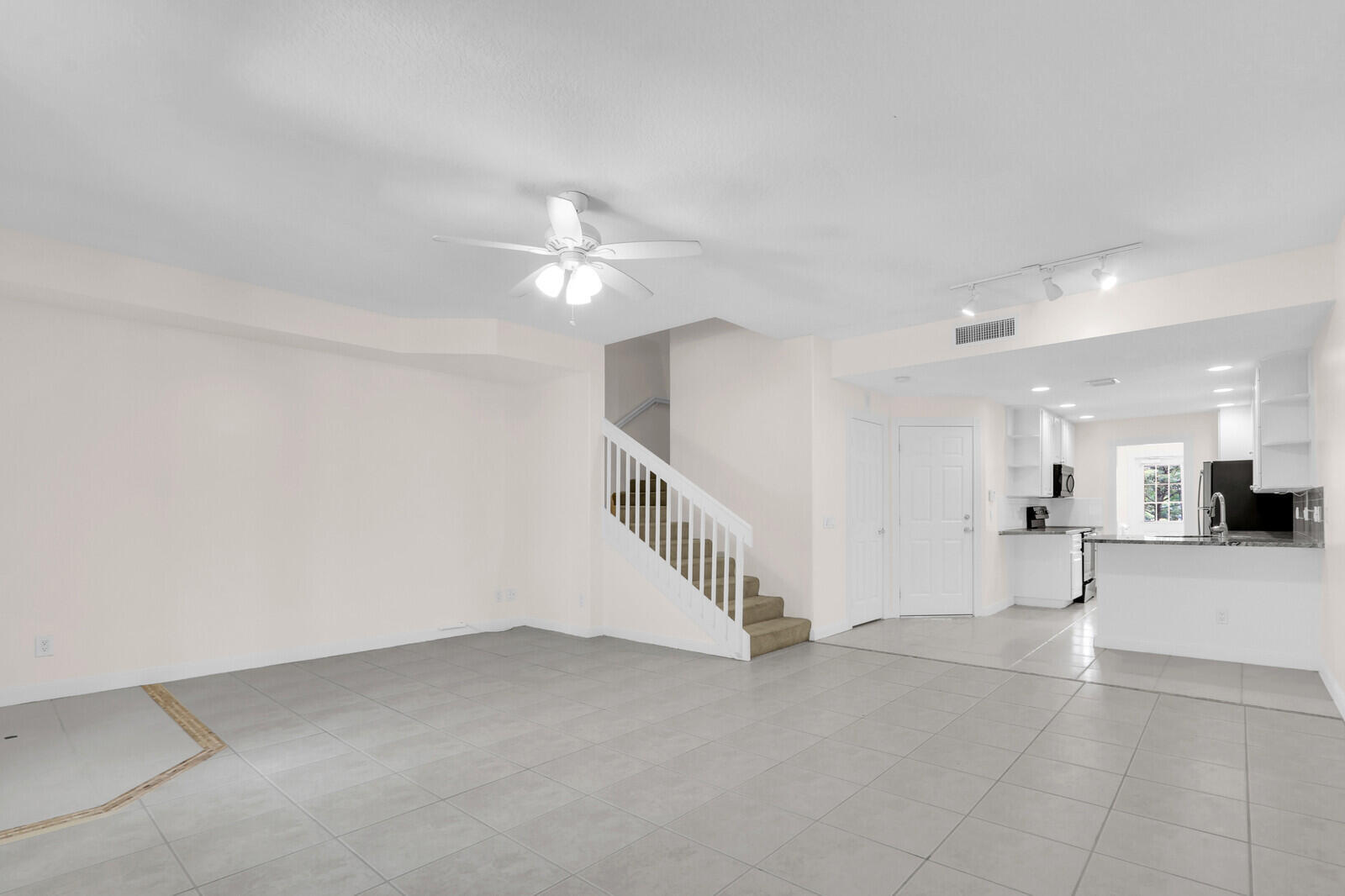 Highly Sought After Martinique Townhome. Tile downstairs, Carpet upstairs. 3 BR/ 2.5 BA/ 1 CAR GARAGE TOWN HOME WITH GREAT LOCATION ACROSS FROM LANDSCAPED PARK and WALK TO COMMUNITY POOL. Just a bike ride to downtown Abacoa and the stadium (where baseball teams play and have spring training). Convenient to the public course at Abacoa Country Club. Always something fun going on in this community! Art fests, Food truck invasions - too many activities to name - and just a short ride to some of the nicest beaches in Florida! One small pet considered - non refundable pet deposit $300