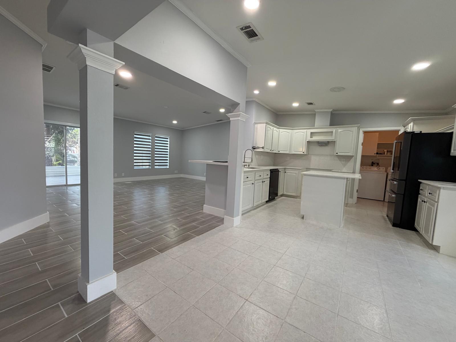 Welcome to this well-proportioned manufactured home in Atlantis, FL, offering practical living space across a single-story floor plan. The residence features three bedrooms and two bathrooms within 1,500 square feet of finished living area, providing comfortable accommodations and efficient layout. A two-car garage offers convenient vehicle storage and protection. This straightforward property presents an accessible homeownership opportunity in Atlantis for those seeking functional, no-frills residential space.