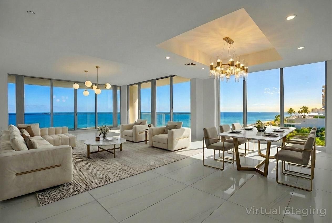 MOVE-IN READY, this stunning southeast corner home in Selene, Fort Lauderdale’s newest luxury oceanfront building, offers over 3,100 square feet of thoughtfully designed living space. With three bedrooms and four baths, a 472 square foot terrace, and floor to ceiling windows showcasing DIRECT OCEAN VIEW and Intracoastal views, it’s the perfect blend of light, space, and elegance. The open floor plan includes a gourmet kitchen with top appliances, wine fridge, and a spacious family room ideal for relaxing or entertaining. Resort-style amenities feature two pools, spa, fitness center, golf simulator, theater, social lounge and dog park Just steps from the new Las Olas Marina and iconic Las Olas Boulevard, this home effortlessly combines beachfront luxury with city convenience. Easy to show.