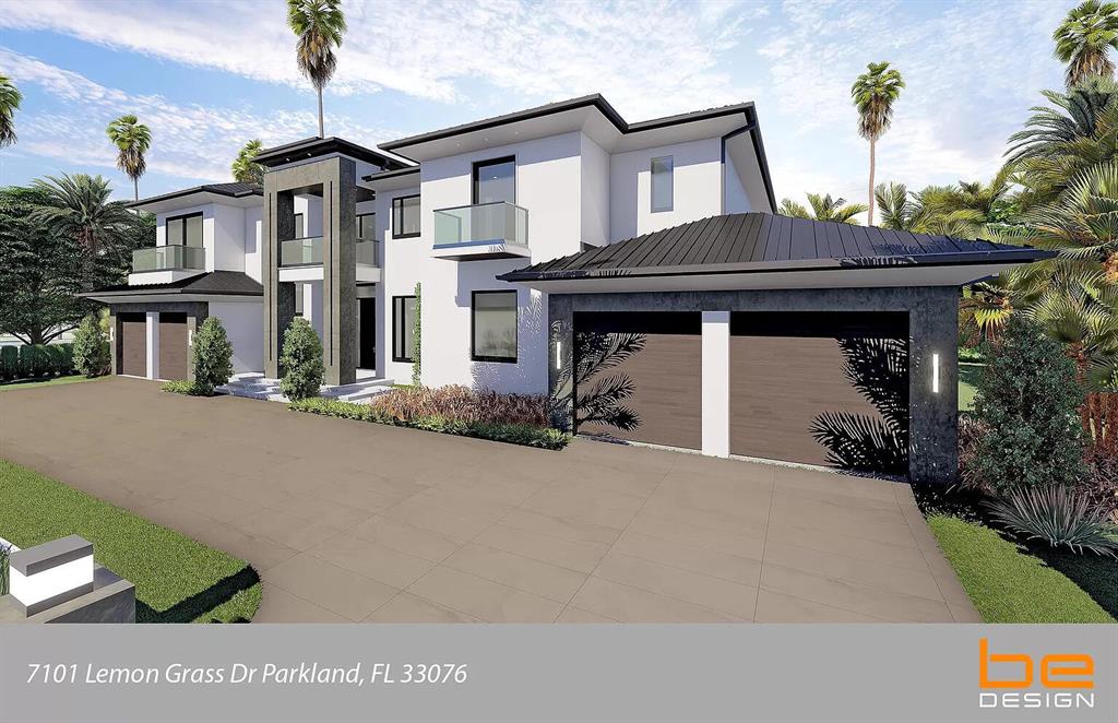 Albanese & Sons Builders invites you to build on one of the few remaining custom home lots within the exclusive community of Parkland Golf & Country Club. The custom home designed for this cul-de-sac property encompasses 7,199 square feet of contemporary architecture, and will showcase the luxurious finishes and features found in an Albanese & Sons built home. Plans & Permits have been approved, and construction is ready to commence. The architectural plans and renderings presented here depict the final product, however the plans and specifications can be modified to suit your needs. Contact us for additional information on this opportunity to build your dream home in Parkland Golf & Country Club.