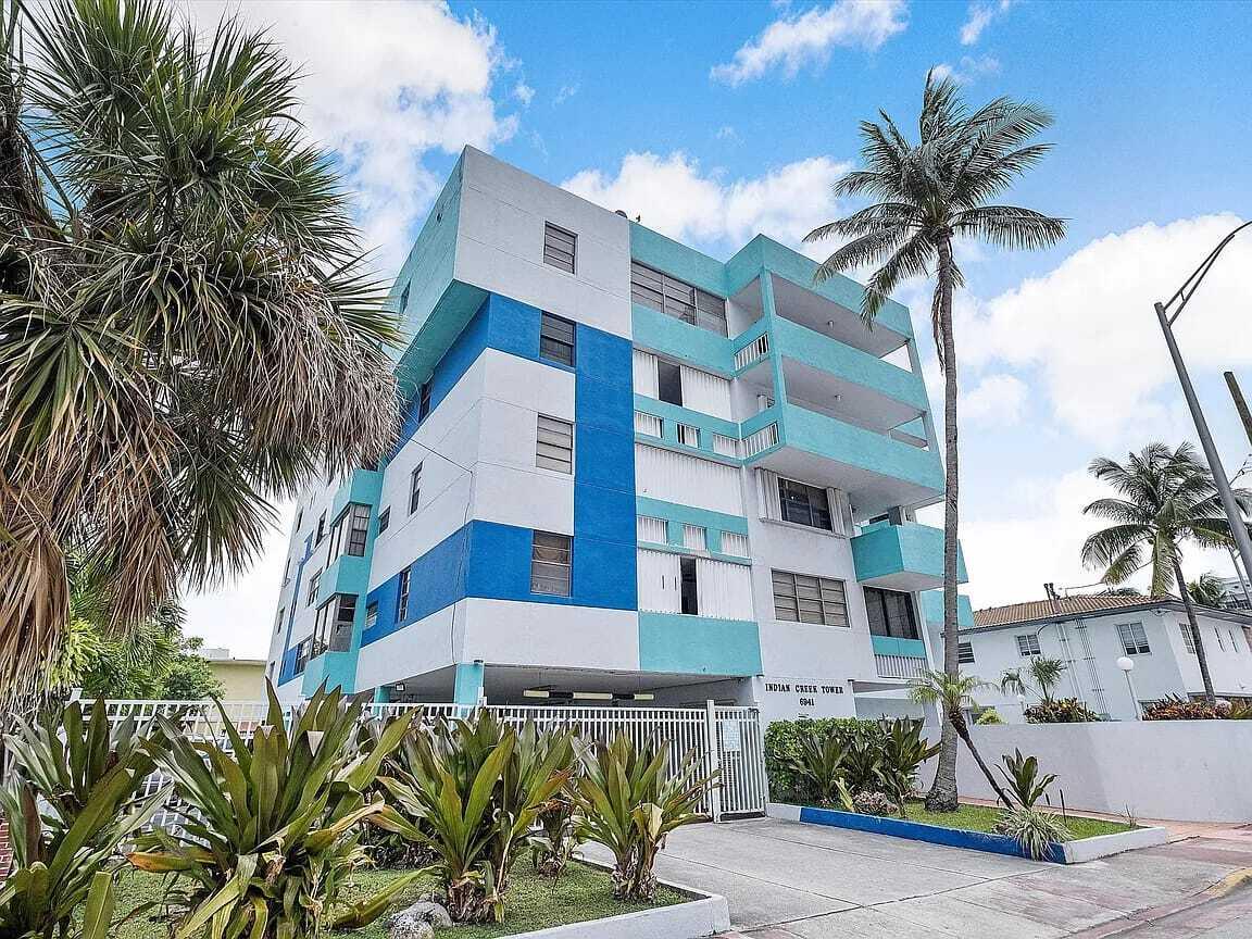 Charming 2BR/2BA residence in a boutique 20-unit building just 0.5 miles from the beach. Bright and comfortable, this home features updated bathrooms, a 2022 water heater, and a functional layout perfect for relaxed coastal living.  Enjoy a true boutique lifestyle with only 4 units per floor and amenities including a pool, clubhouse, BBQ area, assigned parking, and washer/dryer on each floor. The building is well-managed, has strong reserves, passed its 40-year certification, and recently completed a new roof.  Ideally located near Surfside, Bal Harbour, and North Bay Village, with beaches, dining, shopping, entertainment, and parks just minutes away. A rare opportunity to enjoy the beach lifestyle in a quiet, intimate community in one of Miami Beach's most desirable locations.