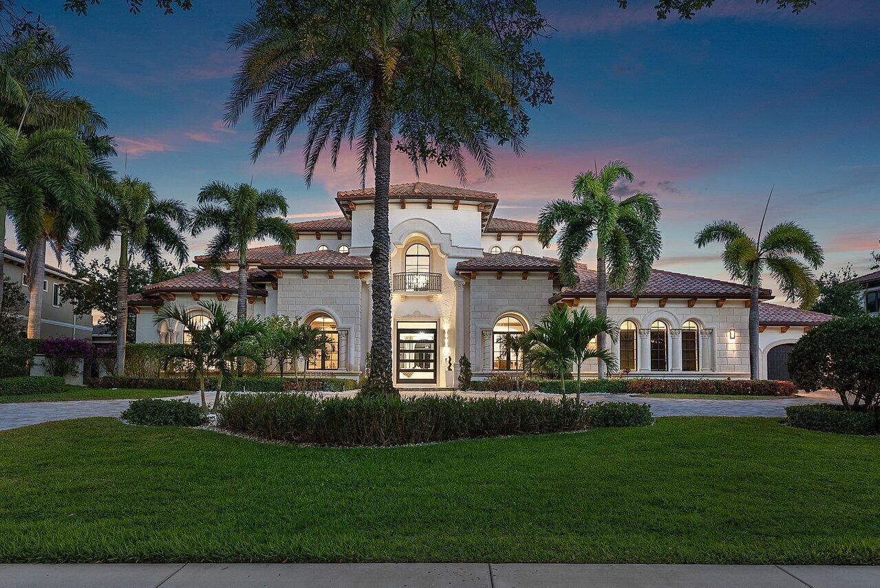 Exclusive and unparalleled, this remarkable Stonegate estate offers a rare opportunity to live the life of luxury in much sought-after Parkland Golf & Country Club. A true masterpiece originally built by highly-acclaimed Ellemar Luxury. Every detail was thoroughly planned and implemented to explore your senses and exemplify your South Florida Lifestyle. This home was strategically positioned on this 2/3 acre lot to take advantage of your back yards SE exposure and expansive golf course views. The interior of this luxurious estate is profound, with marble floors, volume ceilings, and custom craftsman details. With an open and airy floorplan, this meticulously maintained sanctuary features 6 bedrooms. loft, club room and a stately designed office for the most sagacious of executives... Enjoy movie nights or sporting events in your newly completed, state-of-the-art media/theatre room.  The large and open living room ties in perfectly with the kitchen, creating the ideal gathering area for entertaining family and friends. Along with your 4 garage bays, this home features an oversized circular driveway with enough room for 20+ cars. A newly installed cantilever front door creates a true welcome home moment. The expansive, yet private, back yard provides the perfect setting for outdoor memories; including an oversized resort style, sun-drenched pool & spa, accompanied by a large, covered summer kitchen with built-in BBQ and coffered, wood-inlayed ceilings.