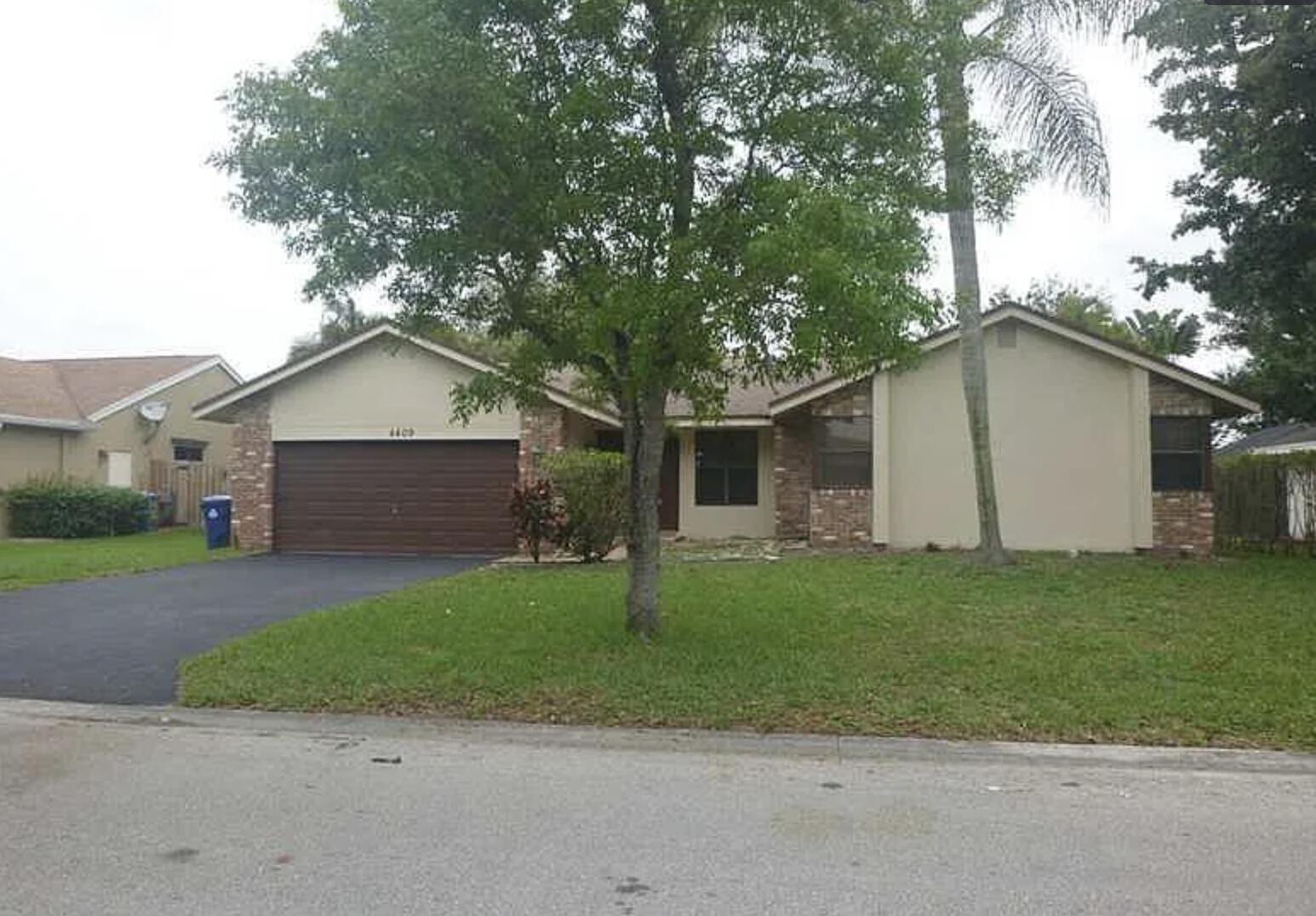 Don't miss this incredible opportunity to own a spacious pool home in the highly desirable Coral Springs area! Located at 4409 NW 112th Ave, Coral Springs, FL 33065, this property offers tremendous potential for both investors and owner-occupants looking to add value and make it their own. Featuring a functional layout with generous living spaces, a well-appointed kitchen, and a screened-in pool area perfect for enjoying South Florida living year-round, this home presents an excellent opportunity to customize and create your dream residence. The property boasts solid bones, ample natural light, and a desirable location close to top-rated schools, parks, shopping, dining, and major roadways. Major value-add: The seller will install a brand-new roof prior to closing, providing peace of mind  and added value for the future owner. Additionally, the seller is willing to contribute toward repairs, creating a fantastic opportunity for buyers seeking financing or renovation flexibility. Whether you're looking for your next investment property or a primary residence with upside potential, this Coral Springs gem is worth a look. Schedule your showing today—opportunities like this don't last long!