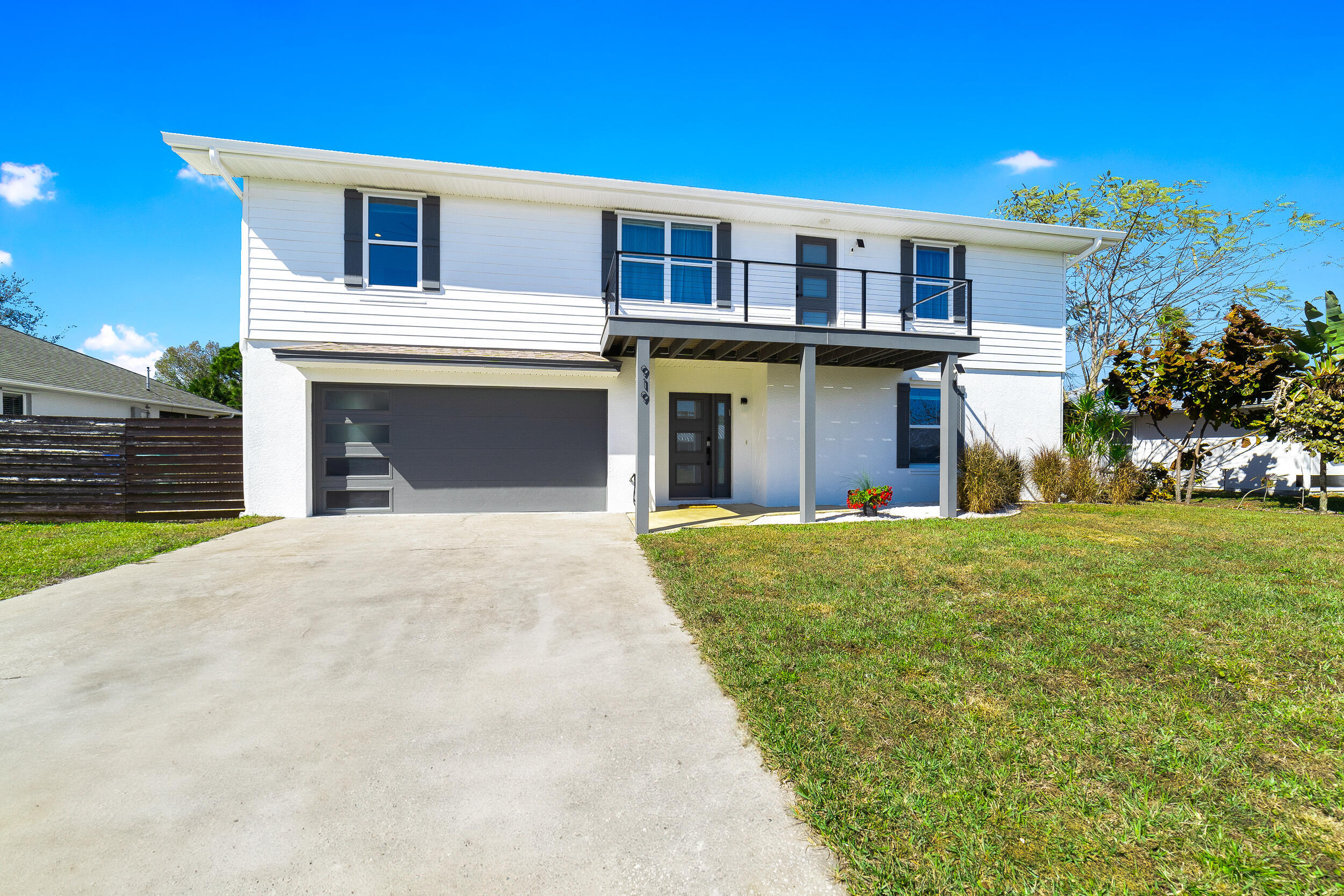 Welcome to your ultimate Sebastian retreat! This meticulously maintained, move-in-ready 4-bedroom, 3-full bathroom residence offers unparalleled versatility and coastal charm. 8 minutes bike ride away from Indian River lagoon with plenty of restaurants, sand bars, boat ramps, and amazing bike trails. The heart of the home is a gourmet kitchen featuring granite countertops, premium stainless steel appliances, perfect for the home chef. The unique floor plan includes a private first-floor suite, ideal for a mother-in-law setup or a high-potential Airbnb rental. Outdoor living is redefined here with six distinct transition spaces, including two second-floor decks, and two patios overlooking a fully fenced yard.  Beautiful shed with loft for extra storage space. Peace of mind comes standard with a newer roof, high efficiency heat pump (2025), impact-rated doors, and a new impact-rated garage door. Adventure enthusiasts will love the dedicated RV pad with ample parking for boats or trailers. Situated just minutes from the Indian River, world-class fishing, and Sebastian's vibrant dining and entertainment district, and easy access to I-95 for the commuter, this home truly has it all.