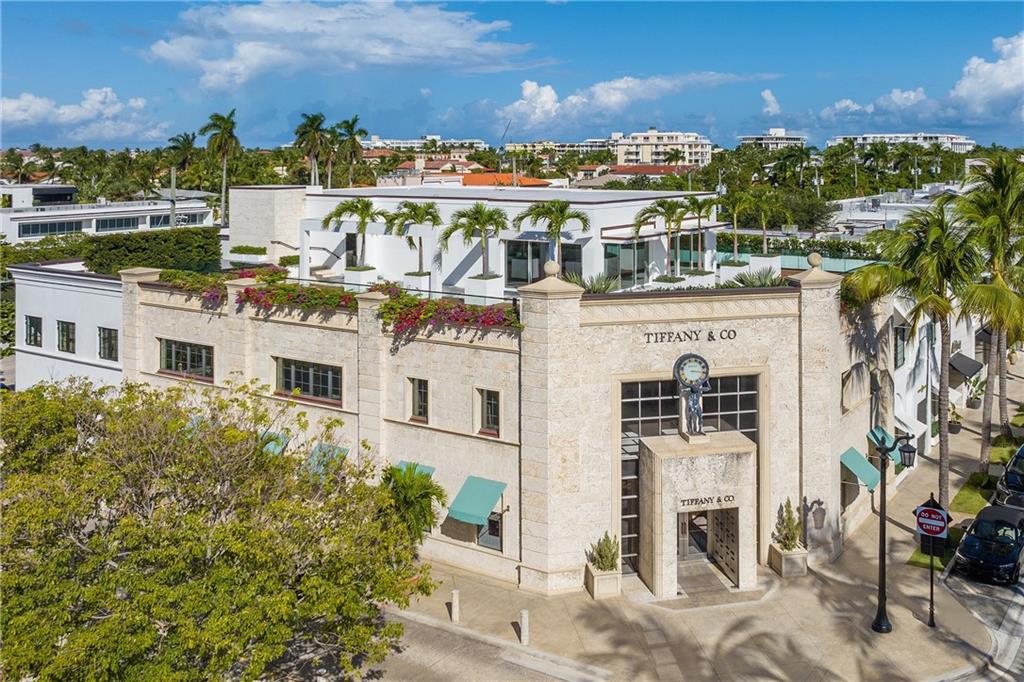 Covered parking available! Introducing the Crown Jewel of Palm Beach, a duplex penthouse condominium residence sitting atop the iconic Tiffany building on Worth Avenue. At over 13,000 total square feet, this offering represents a singular opportunity to own the largest condominium on Palm Beach Island. The interior is a blank canvas, allowing you to customize every detail and create something truly spectacular and one-of-a-kind. The private rooftop deck offers expansive outdoor living spaces with gorgeous views of Palm Beach as a backdrop. Enjoy living within walking distance of world-class shops, restaurants, and all of the best that Palm Beach has to offer.