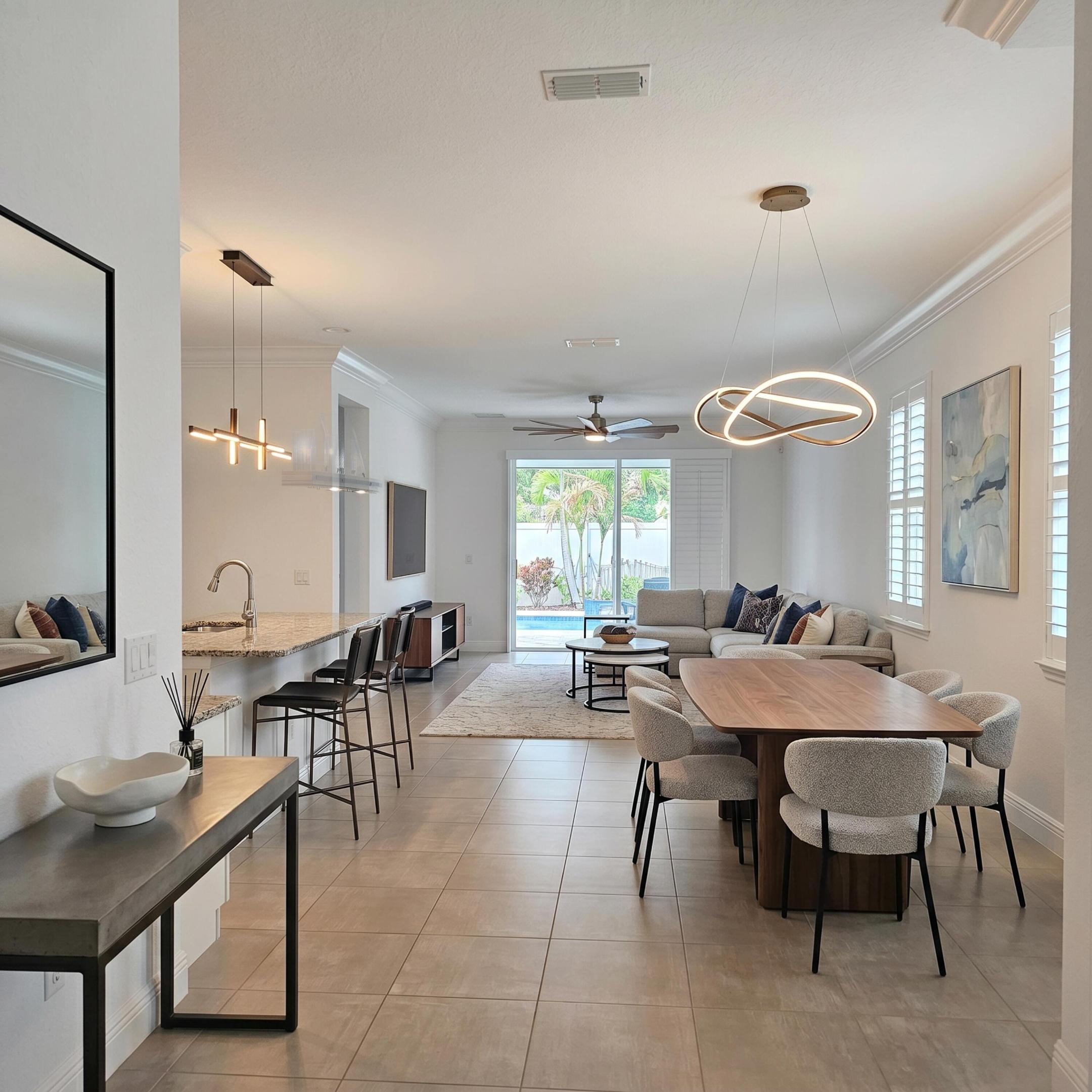 Welcome  Via Visconti—where modern comfort meets effortless Florida living. This beautifully constructed 3-bedroom, 2-bath single-story CBS home offers the perfect blend of style, durability, and convenience, all nestled within a desirable gated community with surprisingly low HOA fees. From the moment you step inside, you'll appreciate the thoughtfully designed open layout, ideal for both everyday living and entertaining. The newer construction means peace of mind with contemporary finishes, solid concrete block construction, and energy-efficient features that today's buyers demand. Step outside and discover a lifestyle that truly sets this home apart. Surrounded by scenic parks and winding trails, you're just moments from outdoor adventures, morning walks, and peaceful green spaces