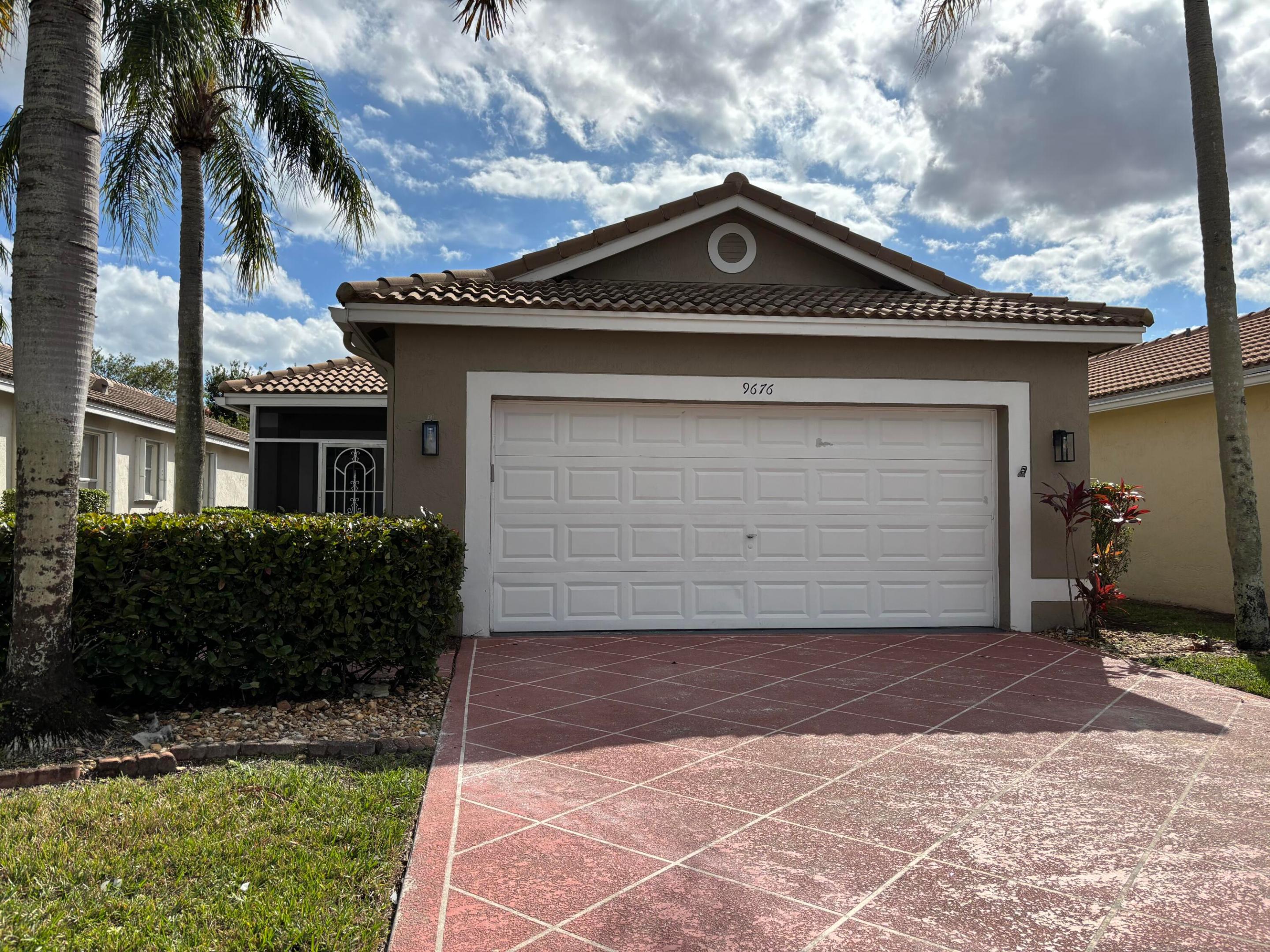Immaculately 3/2 single single story home in the much sought after community of The Grove. Brand New Roof, New Bathrooms, Complete Upgrade! The Grove is one of Boynton's most coveted active neighborhoods with a stunning State of the Art Clubhouse, there are parties, clubs, events, shows, cards, billiards, fitness, aerobics, arts and crafts, pickleball, bocce ball, putting green, tennis and an Olympic sized pool. This community is beautifully manicured and perfectly located with easy access to the new West Boynton Hospital, shopping and more.