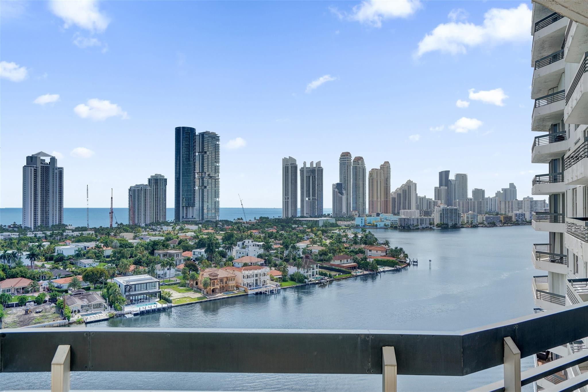 EXCEPTIONAL VALUE FOR WATERFRONT LIVING.PRICE IMPROVEMENT! NOW $539,000 (WAS $599,000).Spectacular INTRACOSTAL AND OCEAN VIEWS from this beautifully upgraded 2BD/2BATH residence in Mystic Pointe Tower 200. Spacious splint floor plan ideal for comfort and entertaining. Located in a gated, resort Style community with concierge and valet, pool, fitness center, tennis and pickleball courts, spa amenities, supermarket, and services.