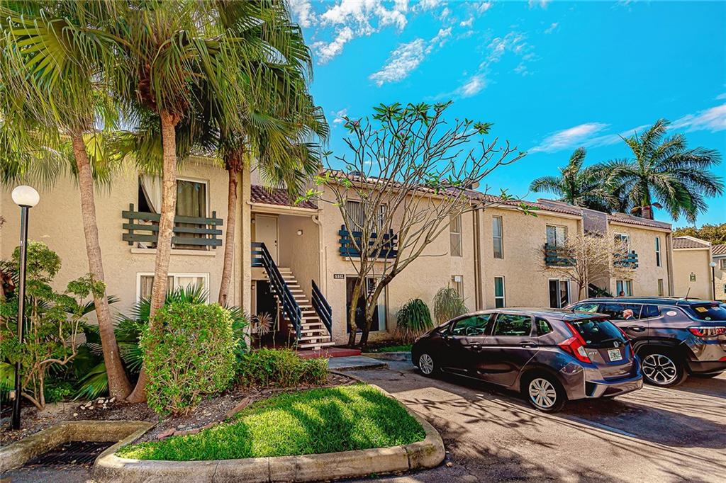 Amazing first floor completely renovated condo. The owner who is also a remarkable contractor has spared no expense when renovating this condo.  The Kitchen has high end custom Cabinetry, Gleaming Quartz Counter Tops, beautiful tile flooring and the bathroom is also a must see.  Also completely custom and not to mention all hurricane impact windows, screened in patio, newer tankless water heater and AC.  The complex has two gorgeous pools, a gym, a sauna, a clubhouse and 24 hour security gated access. It's also pet-friendly. Association requires: Minimal combined income of $45,000 and a 680+ Credit Score.   No leasing for 2 years.
