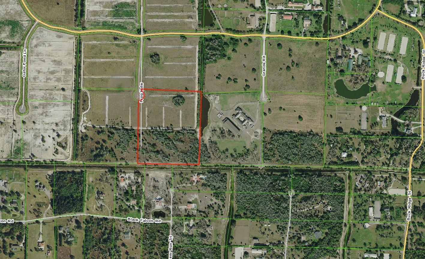 Build your dream equestrian property on this 15 acre lot in a gated community just minutes to all of Wellington's equestrian competition venues. Ability to have covered riding arena.