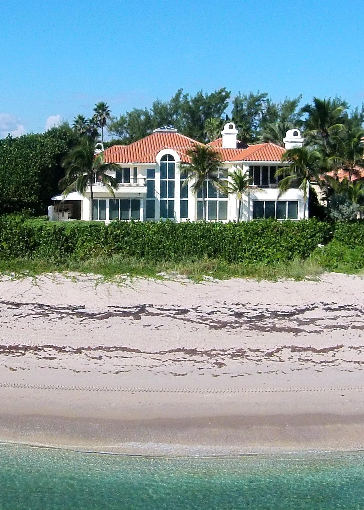 Magnificent Ocean Front Estate located in Gulf Stream.  Mediterranean in style with a contemporary flare. This estate offers an abundant of light with 30 foot ceilings and beautiful ocean vistas.  Gated for privacy with accommodations for 8+ cars. The information herein is deemed reliable and subject to errors, omissions or changes without notice.  The information has been derived from architectural plans or county records. Buyer should verify all measurements.Furniture for staging purposes only and is not for sale. Disclaimer: The information provided herein including but not limited to measurements, square footages, lot sizes, calculations and statistics have been obtained and conveyed from third parties such as the applicable Multiple Listing Service, public records as well as other sources. All information including that produced by the Sellers or Listing Company are subject to errors, omissions or changes without notice and should be independently verified by any prospect for the purchase of a Property.  The Sellers and Listing Company expressly disclaim any warranty or representation regarding all enclosed information.  Prospects' use of any information herein is acknowledgement of this disclaimer and that Prospect shall perform their own due diligence.  Prospects shall not rely on this information when entering into a contract for sale and purchase.  Some affiliations may not be applicable to certain geographic areas. If your property is currently listed, please do not consider this a solicitation.   In the event a Buyer defaults, no commission will be paid to either Broker on the Deposits retained by the Seller. "No Commissions Paid until Title Passes."    Buyer pays title insurance, Florida documentary stamps, and all other closing costs for New Construction and land use. Copyright 2016 Listing Company.  All Rights Reserved.