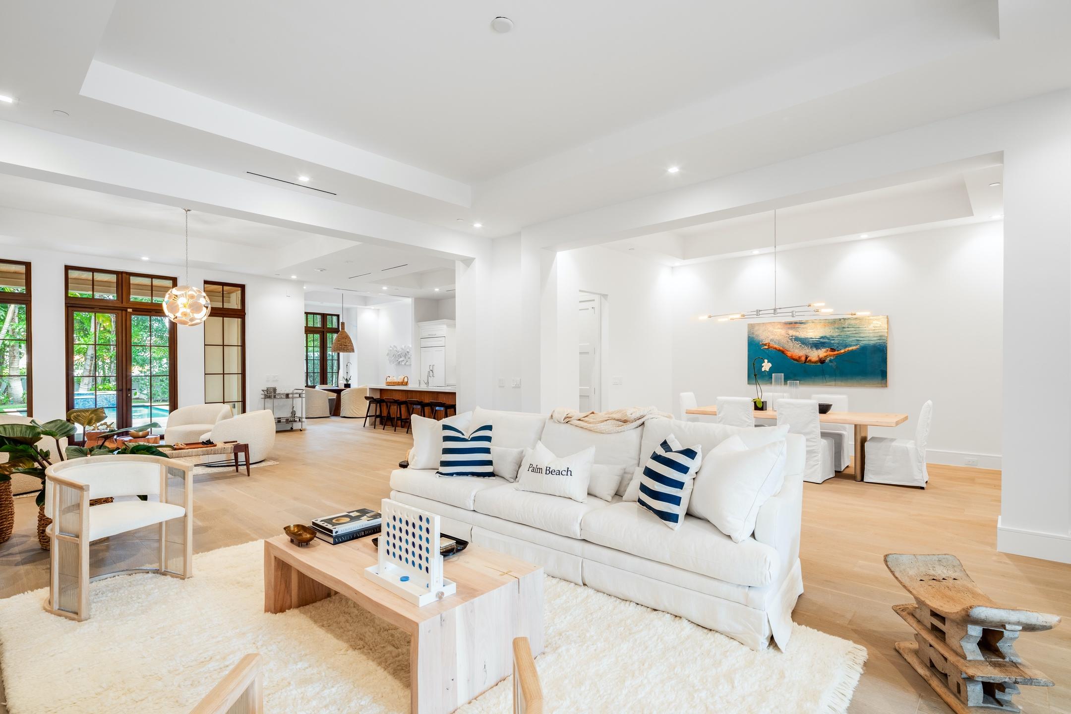 Introducing Palazzo Villas, the first townhomes to be built on Palm Beach Island in over 15 years. Located on Brazilian Avenue, Palazzo Villas offers an unmatched level of privacy while within walking distance of Palm Beach's finest shops and restaurants. Be the first to enjoy all this residence has to offer, including soaring ceilings, gracious entertaining spaces, custom designer kitchens with Sub-Zero and Wolf appliances, Waterworks fixtures and so much more. The generously sized Master Suite features a private office with a full en-suite bathroom, large walk-in closets, a 5-piece master bathroom and a private terrace with beautiful garden views. The meticulously manicured garden offers a private heated swimming pool and spa, summer kitchen with gas grill, and a covered patio.