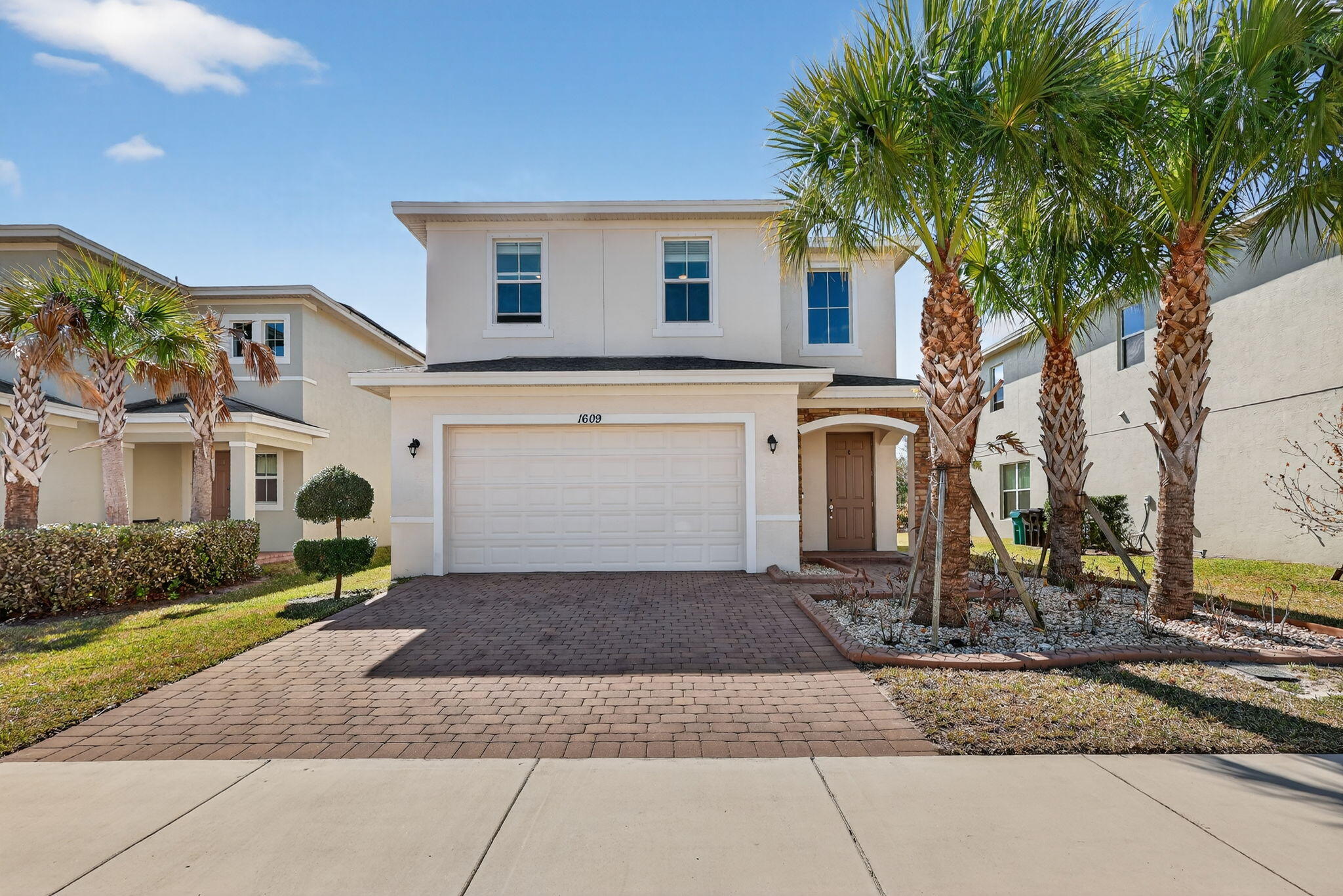 Welcome to modern Florida living in this beautifully maintained 2021-built home in the desirable Torino neighborhood of Port St. Lucie. This spacious 3-bed, 2.5-bath residence offers over 2,000 sq. ft. of open-concept living space — perfect for everyday comfort and entertaining.

Inside, you'll find a well-appointed kitchen and bright living areas that flow seamlessly to outdoor spaces — ideal for enjoying Florida sunshine and evening gatherings. Solar panels provide energy efficiency and could save you an estimated $3,400 per year on utility costs.

Upstairs, a generous loft invites family fun and relaxation — perfect for movie nights, game time, homework stations, or simply creating memories together in a dedicated gathering space.

See Feature Sheet for more information.