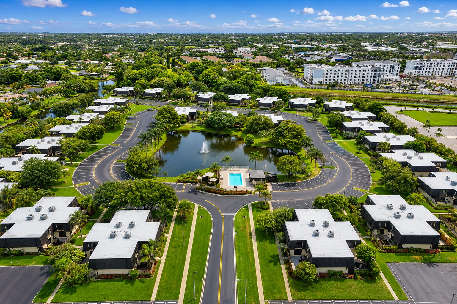Welcome to this beautifully updated 2 bedroom, 2.5 bath townhome in the gated community of Waterside Estates. Ideally situated in one of the community's most private corner locations, this two story residence features a spacious open layout with an updated kitchen, modern bathrooms, newer flooring, and full impact windows for added peace of mind. The first floor offers generous living and dining areas with large sliding glass doors leading to a private, shaded, fenced patio perfect for relaxing or entertaining. Upstairs, both bedrooms feature en-suite bathrooms and ample closet space. Additional highlights include a full-size washer and dryer, abundant storage, and two assigned parking spaces. Residents enjoy a gated entrance, community pool, and a convenient location!