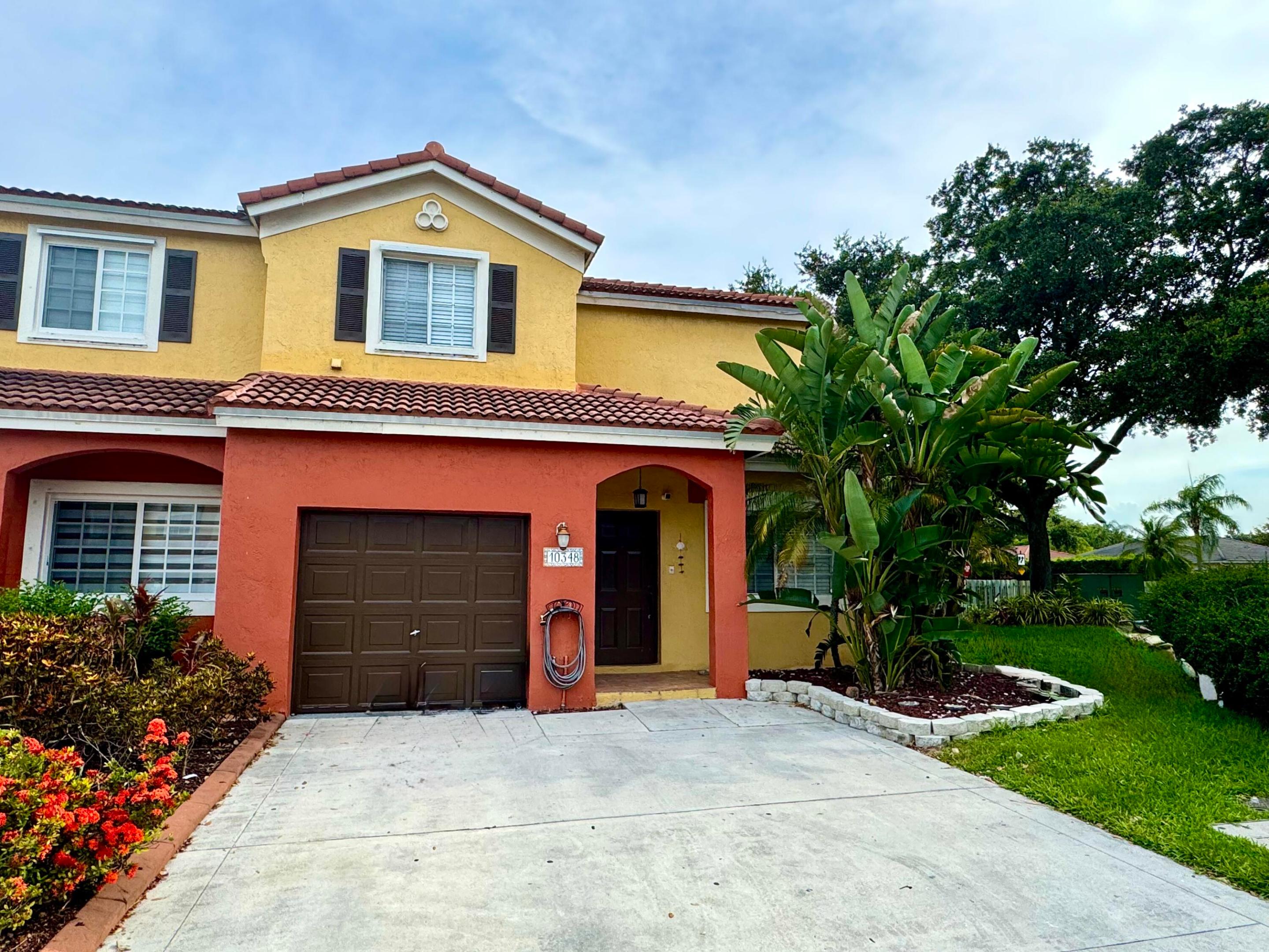 Avalon Townhome for Rent !!  3-bedroom, 2.5-bathroom corner-unit townhome in the desirable Avalon community of Miramar. This updated home  has a bonus room in the garage and features a spacious and functional floor plan. There ia a  screened patio perfect for relaxing or entertaining. Enjoy abundant natural light, generous living areas.   Located within a gated community with a community pool, walking paths and other amenities, residents enjoy a secure and well-maintained neighborhood atmosphere. Conveniently situated close to shopping, dining, schools, parks, and major highways, this home offers the perfect combination of comfort, space, and accessibility. Rearly available Avalon Townhome...a Must See!