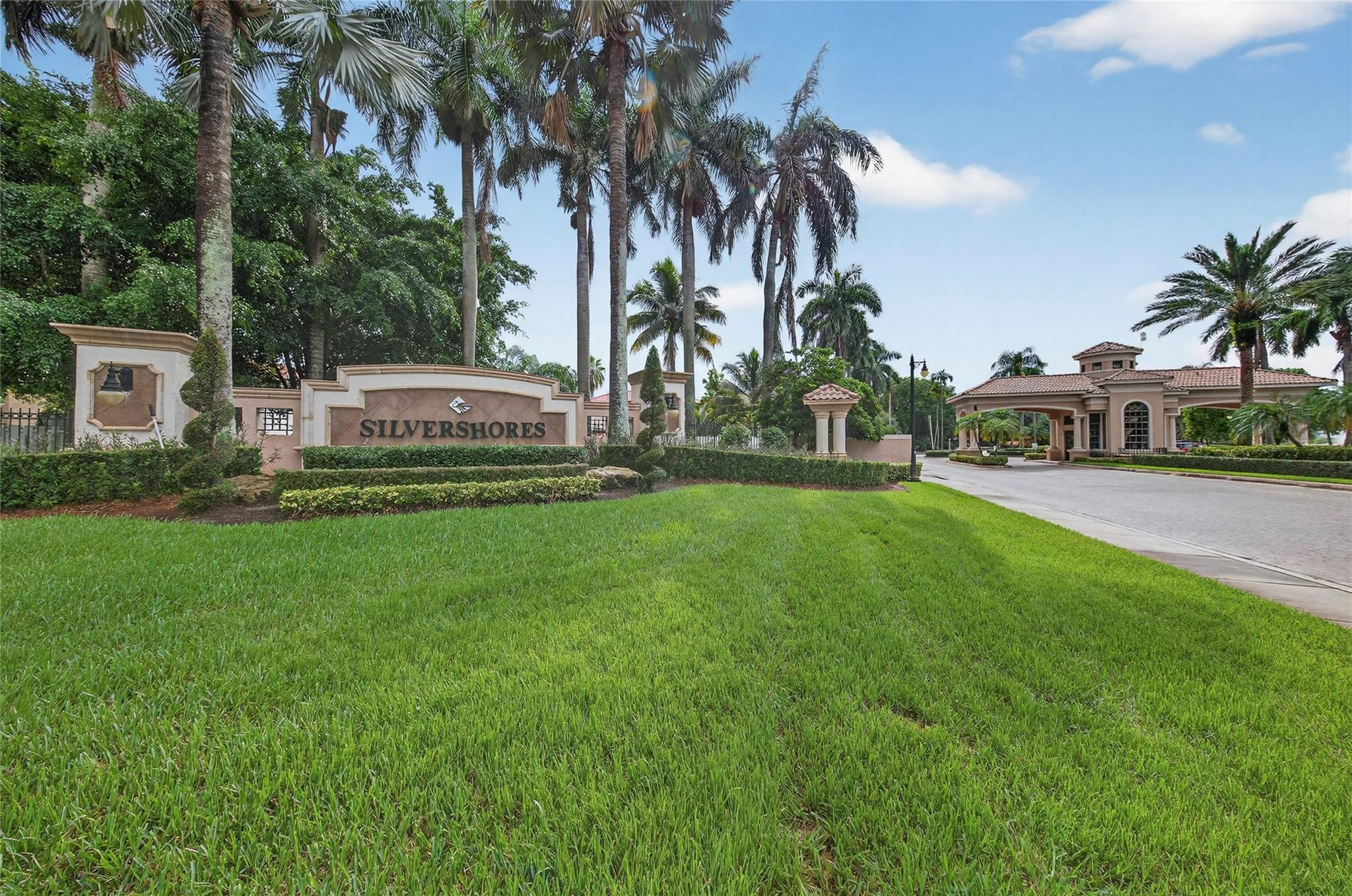 Welcome to your dream home in beautiful gated Silver Shores  Community.  This stunning 4-bedroom, 2-bathroom home has been completely redone. This well  designed property offers a split floor plan featuring a formal dining room, kitchen with granite counter all new stainless steel appliances opens to large family room and casual dining area brand new a/c The home also includes a 2-car garage, offering plenty of space for parking & storage. This home is move-in ready and waiting for you!  Community features include low HOA fees, clubhouse, community pool, No HOA approval.