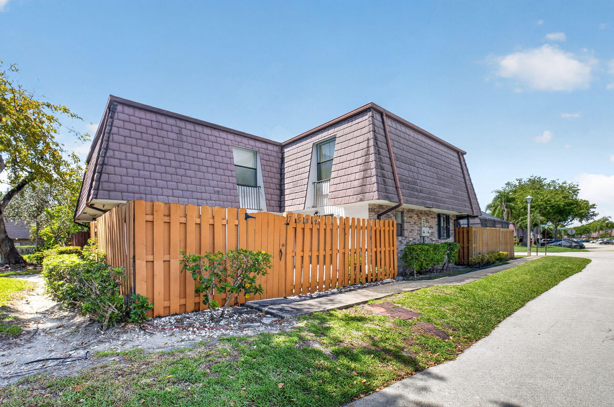 This spacious 2-bedroom, 2.5-bathroom townhouse features a functional two-story layout with dual primary suites—perfect for privacy and flexibility. Enjoy a low HOA fee of $438/month, which covers exterior building insurance, Hotwire basic cable, lawn care, property management, and access to the community pool. Prime location! Walking distance to Publix, Starbucks, banks, shops, houses of worship, and Del Prado Elementary School. Just approximately 7 miles to the beach, with easy access to I-95 and the Turnpike. Great opportunity for investors—rent immediately after HOA approval. All measurements are deemed reliable but should be independently verified by the buyer.