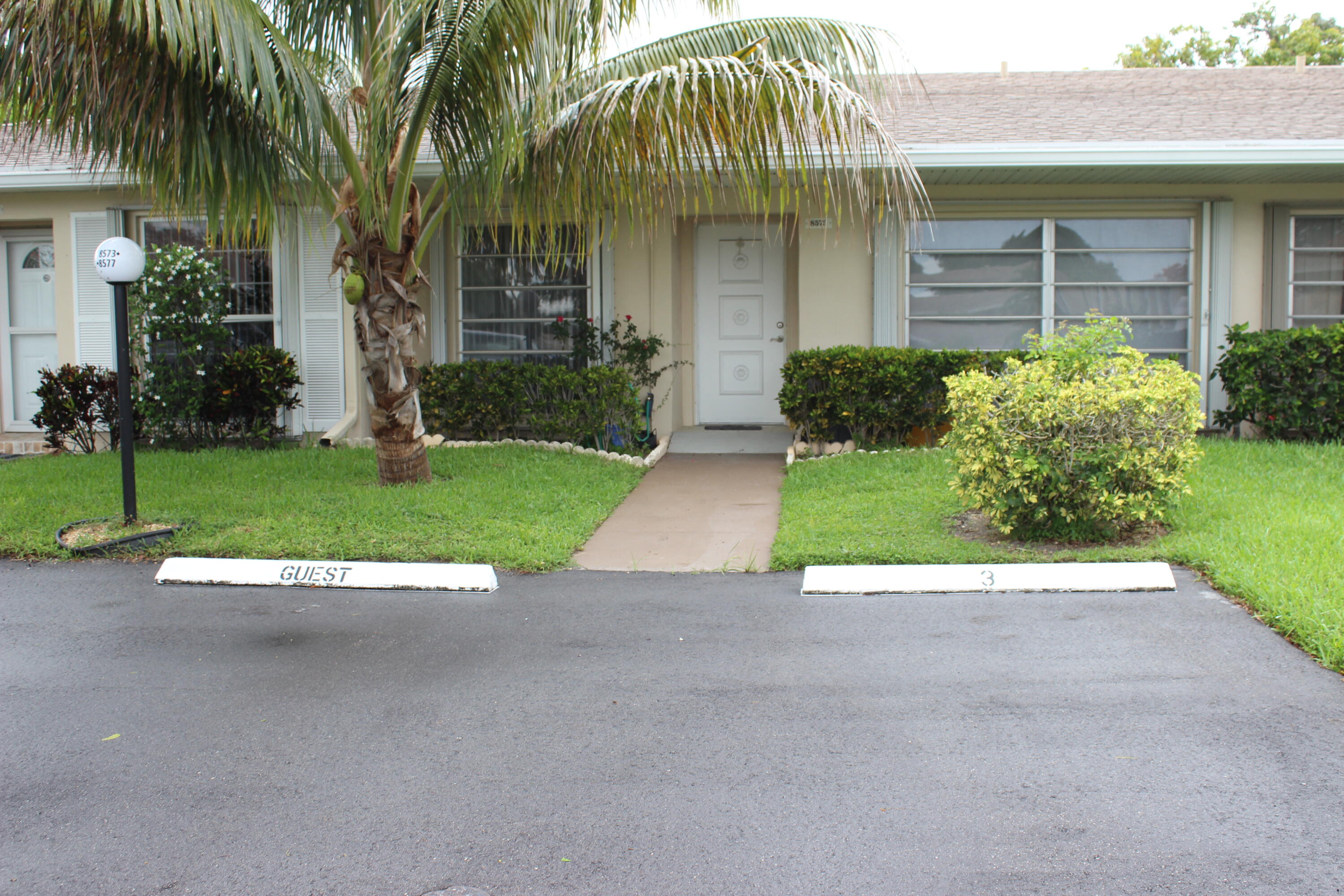 Remodeled Villa 2/1 in the desirable 55+ Boca Lakes Condominium community, ready to move in. Enjoy e remodeled kitchen with quartz counter tops, white wood cabinets, stainless steel appliances, new microwave. Master bedroom with view to patio and lake, bathroom remodeled, good size walking closet, double separate sink. Roof is just 2 years old. Just painted and ready for a new owner to enjoy the living at a very nice Boca Raton active adult community. Seller can assist with buyers closing. All information on the MLS for this listing is deemed reliable but not warranted or guaranteed & is subject to errors, omissions & changes without notice. Buyers & Agents must verify all information on the features & floorplans. All affiliated offices of the listing brokerage are NOT liable for accuracy.