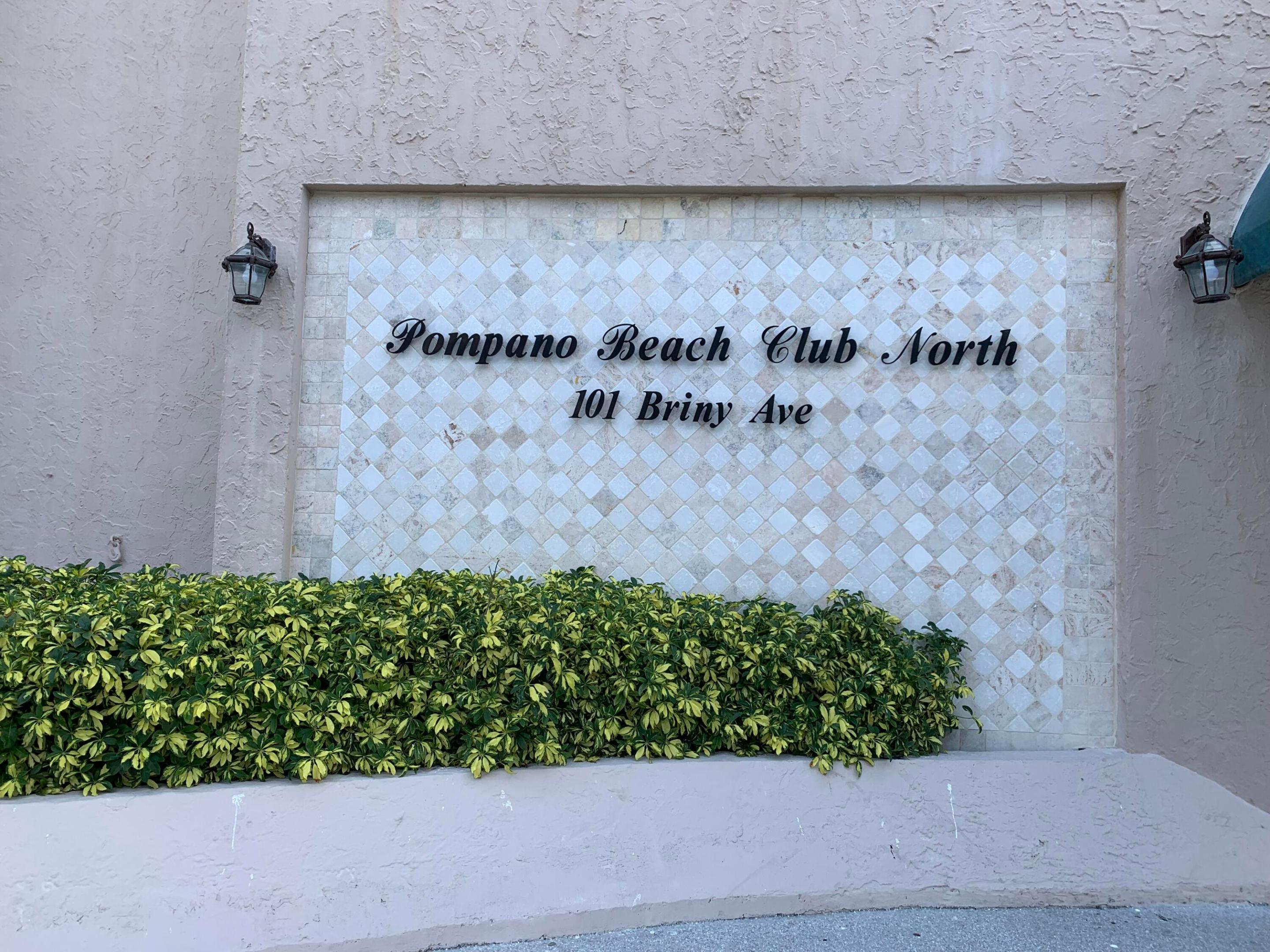 POMPANO BEACH CLUB NORTH CONDO - Residential Lease