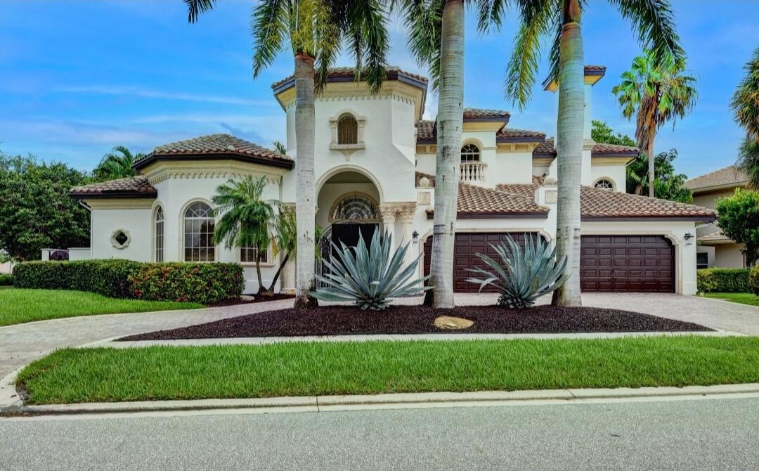 Welcome to this impressive five-bedroom, five-bathroom residence in Boca Grove Plantation, Boca Raton. Spanning 5,052 square feet across two floors,with elevator, this single-family home offers thoughtfully designed living space for modern comfort and convenience. The three-car garage provides ample parking and storage solutions for residents. With five bathrooms complementing the five bedrooms, this residence ensures privacy and functionality for all occupants. Located in the established Boca Grove Plantation community, this property presents an excellent opportunity for those seeking substantial square footage and multiple bedroom and bathroom options and a brand new roof.