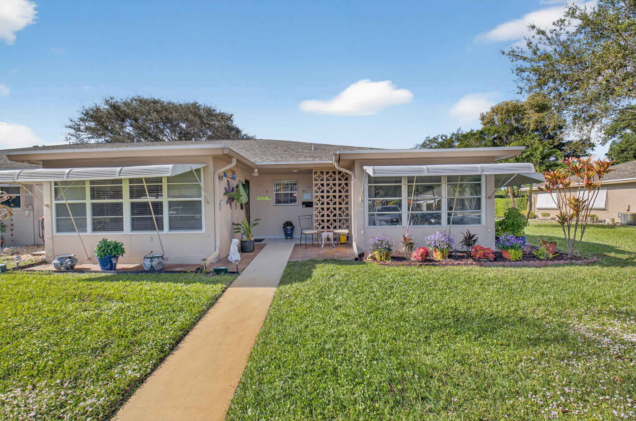 Looking for a 2-bed home in Delray Beach under $250,000? This upgraded corner villa at 1390 High Point Way SW offers privacy, space, and convenience with no backyard neighbors. Located in the desirable High Point community, this CBS-constructed unit features 2 bedrooms, 2 full bathrooms, and 1,137 square feet of tile-floored living space. The kitchen and baths have been tastefully updated, offering a move-in-ready interior with clean lines and functional upgrades. Natural light flows throughout this private corner unit, and with no rear neighbors, the outdoor feel is peaceful and open. One assigned parking space and ample guest parking make everyday living simple. Low monthly maintenance of $457 covers community amenities and exterior upkeep. Ideal for buyers seeking a well-kept, centrally located Delray Beach villa with easy access to shopping, dining, and medical centers. This home is priced at $230,000 and offers great value for the area.