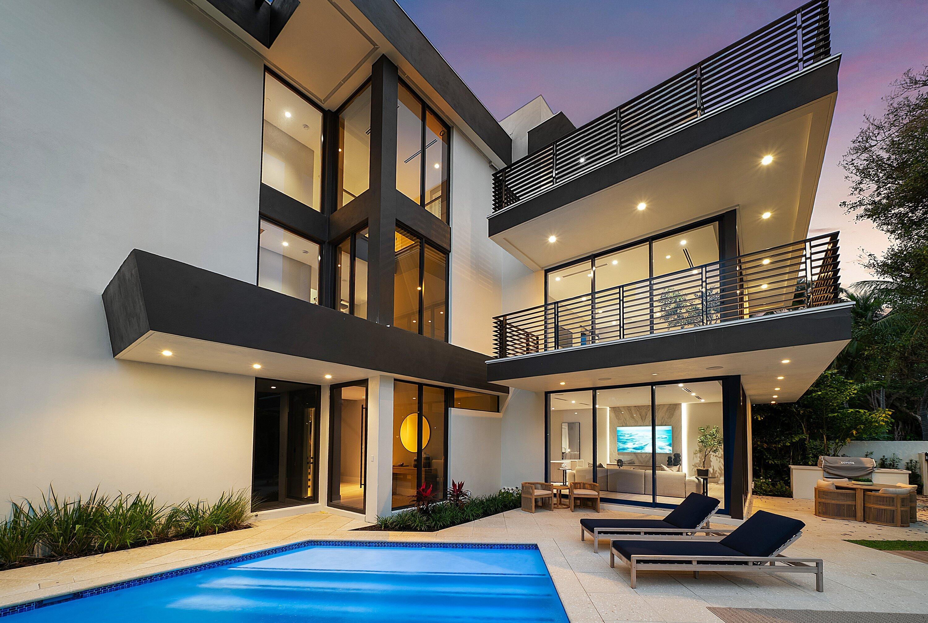 ''Salinas Villas'' is an exclusive new construction offering just one block from the beach. Designed for elevated coastal living, the 5BD/4.5BA residence offers 4,463 SF under air across three levels with a private elevator and over 1,500 SF of outdoor living. Thoughtfully curated interiors feature engineered hardwood floors, a custom kitchen with Thermador appliances, and spa-inspired primary suites with private balconies. A third-floor club room with wet bar opens to expansive balcony with Intracoastal views, ideal for entertaining. Two stunning homes available minutes to Atlantic Ave and steps to pristine Delray Beach beaches. Easy to show. Brokers and buyers are advised to check all measurements and information. Developers Fee of one and a half percent of the purchase price at closing.