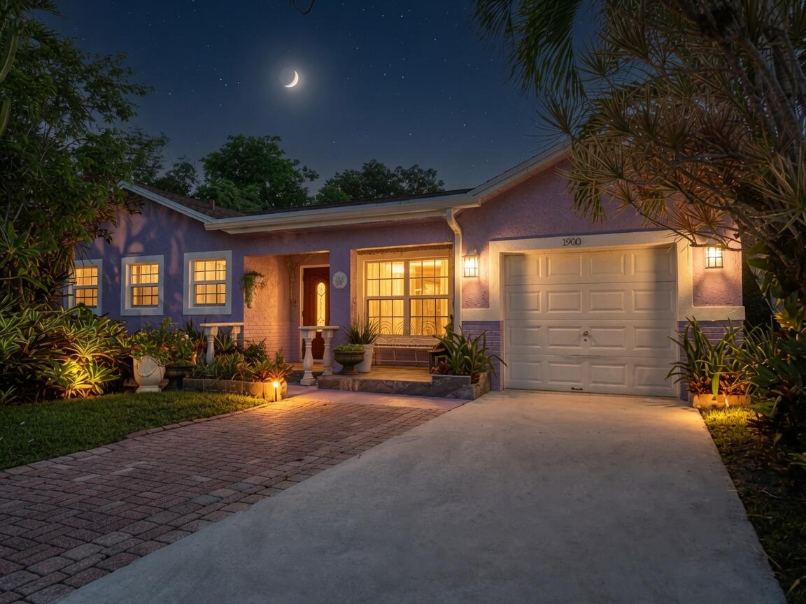 Tours to begin July 5th. Welcome to this charming 3-BR 2-BA, 1-car garage waterfront home in the highly desirable Burnham Woods community, best of all, NO HOA! This beautifully maintained residence offers a functional open floor plan designed to maximize every SF. (2) spacious junior bedrooms share a full bath, while the private primary ensuite is tucked away at the rear of the home for added comfort and privacy. Enjoy both a formal dining room, living room and an additional sitting/living area, along with an eat-in kitchen with newer appliances that overlooks the true showstopper; a spectacular oversized backyard featuring a lush botanical oasis with serene water views.  Whether you're an avid gardener, nature lover, or simply enjoy peaceful outdoor living, this backyard is your own private sanctuary.  2016 Roof, 2016 A/C, 2023 water heater, full impact resistant windows. Conveniently located near shopping, dining, parks, schools, and major highways. This rare gardener's dream is paradise offering a personalized oasis of a backyard with waterfront views won't last long; schedule your private tour today!